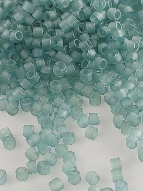 Miyuki Delica Seed Bead Set - Seafoam, Aqua & Teal Mix - 10 Tube Collection (7g each)