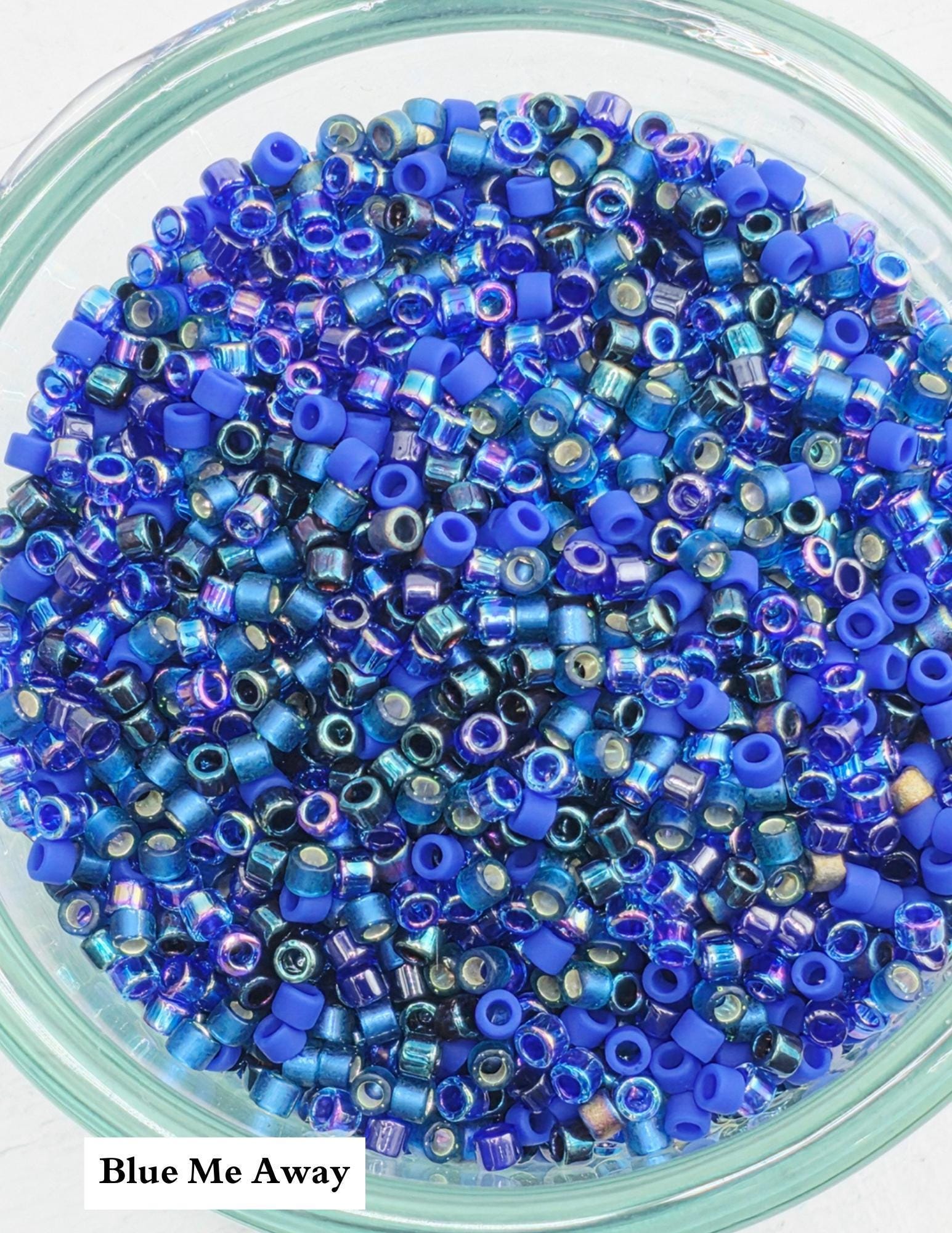 MIyuki Delica Monochromatic Mixes | Size 11 | 7g (ea) | Japanese Seed Beads | Bead Weaving Embroidery Supply | DIY Jewelry