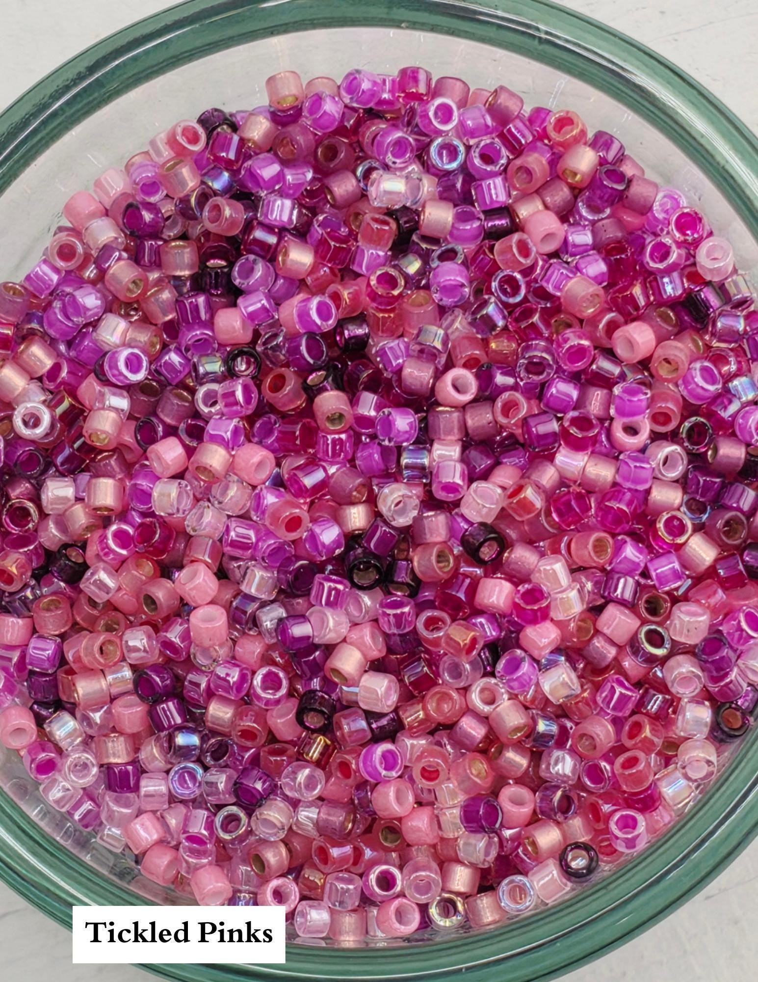 MIyuki Delica Monochromatic Mixes | Size 11 | 7g (ea) | Japanese Seed Beads | Bead Weaving Embroidery Supply | DIY Jewelry