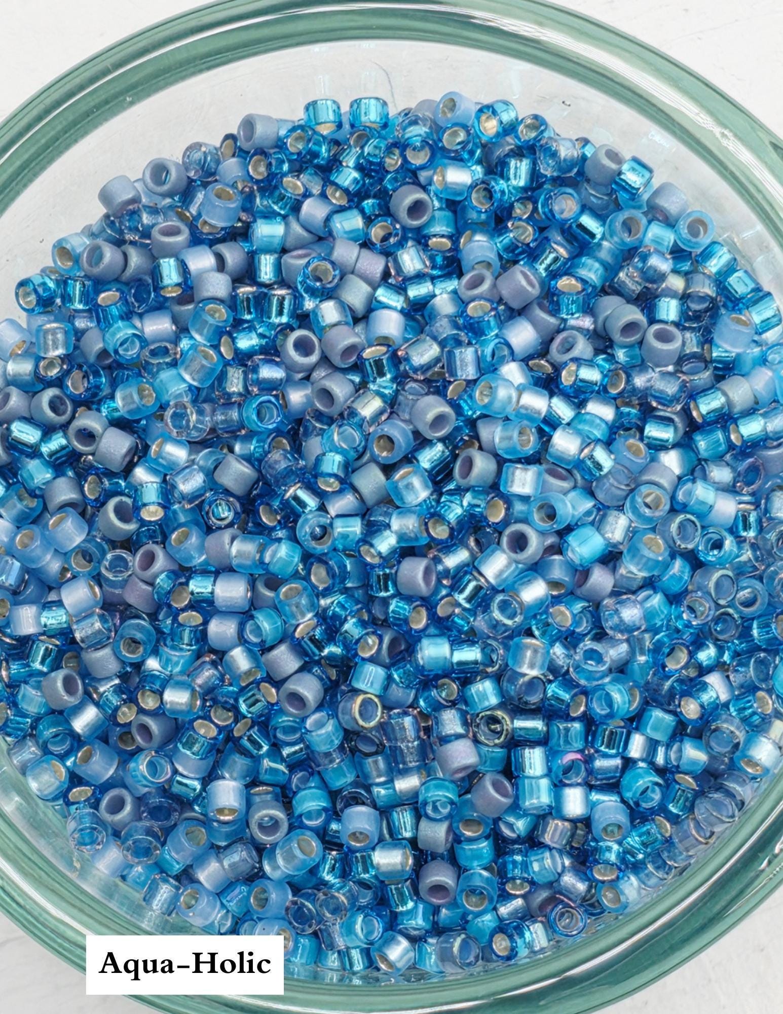MIyuki Delica Monochromatic Mixes | Size 11 | 7g (ea) | Japanese Seed Beads | Bead Weaving Embroidery Supply | DIY Jewelry