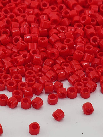 Red O | Size 11/0 | 7g | Japanese Seed Beads | Bead Weaving Embroidery Supply | DIY Jewelry