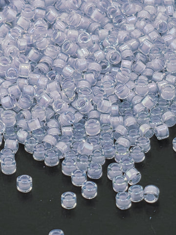 DB0080:Crystal/Lt Lavender ICL/R | Size 11/0 | 7g