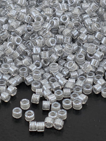 DB2392:Arctic Silver Inside Color Lined Duracoat | Size 11/0 | 7g