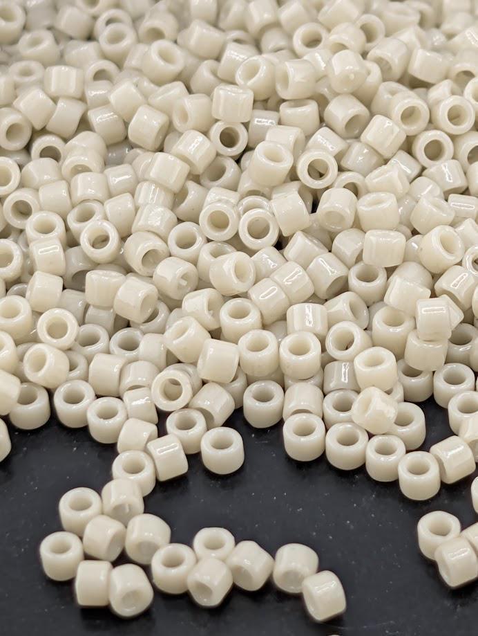 Antique Cream Dc/O(D) | Size 11/0 | 7g | Japanese Seed Beads | Bead Weaving Embroidery Supply | DIY Jewelry