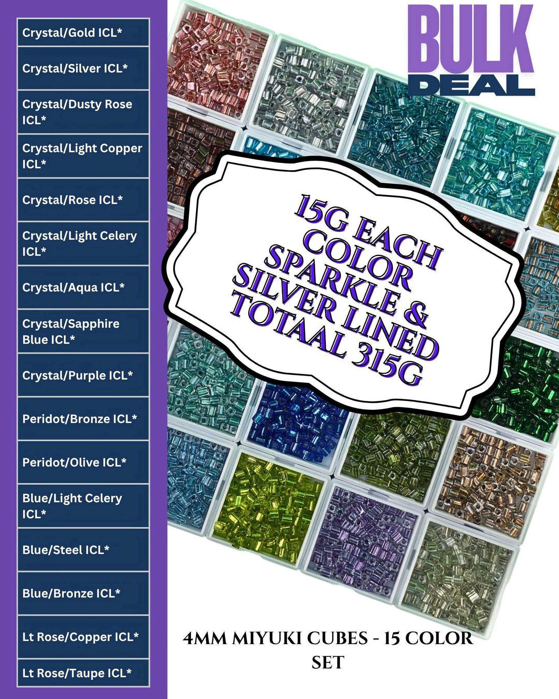 bulk deal of 15 each color sprinkles and totalized total