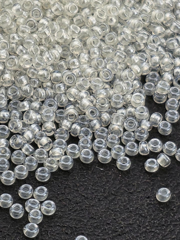 Translucent Pastel Ivory Luster | Size 11 | 15g | Preciosa-Ornela Glass Seed Beads | Czech Seed Beads | Bead Weaving Embroidery Supply