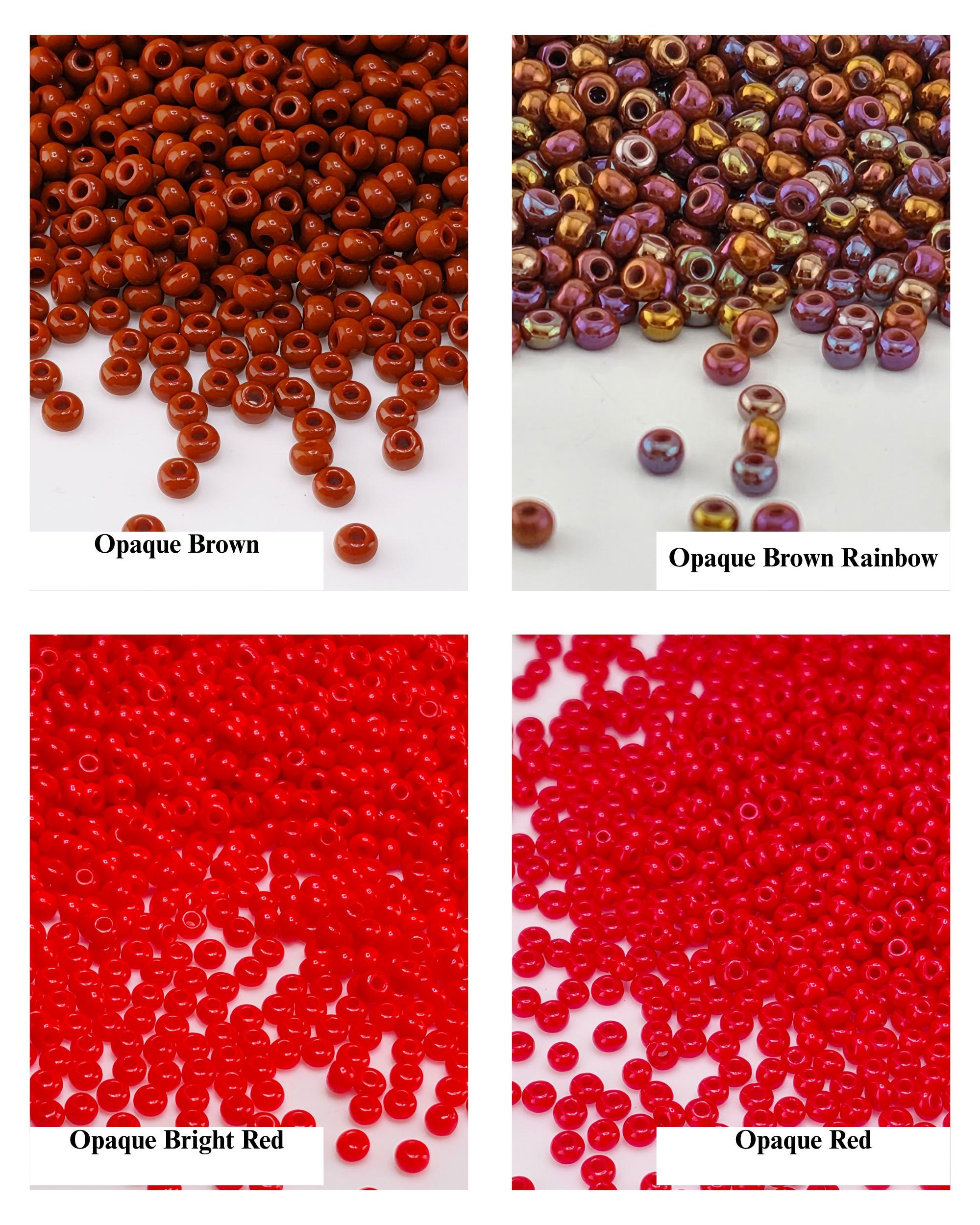 Preciosa-Ornela Opaque 11/0 Glass Seed Beads 15g. Select individually or select them all! | Czech Seed Beads