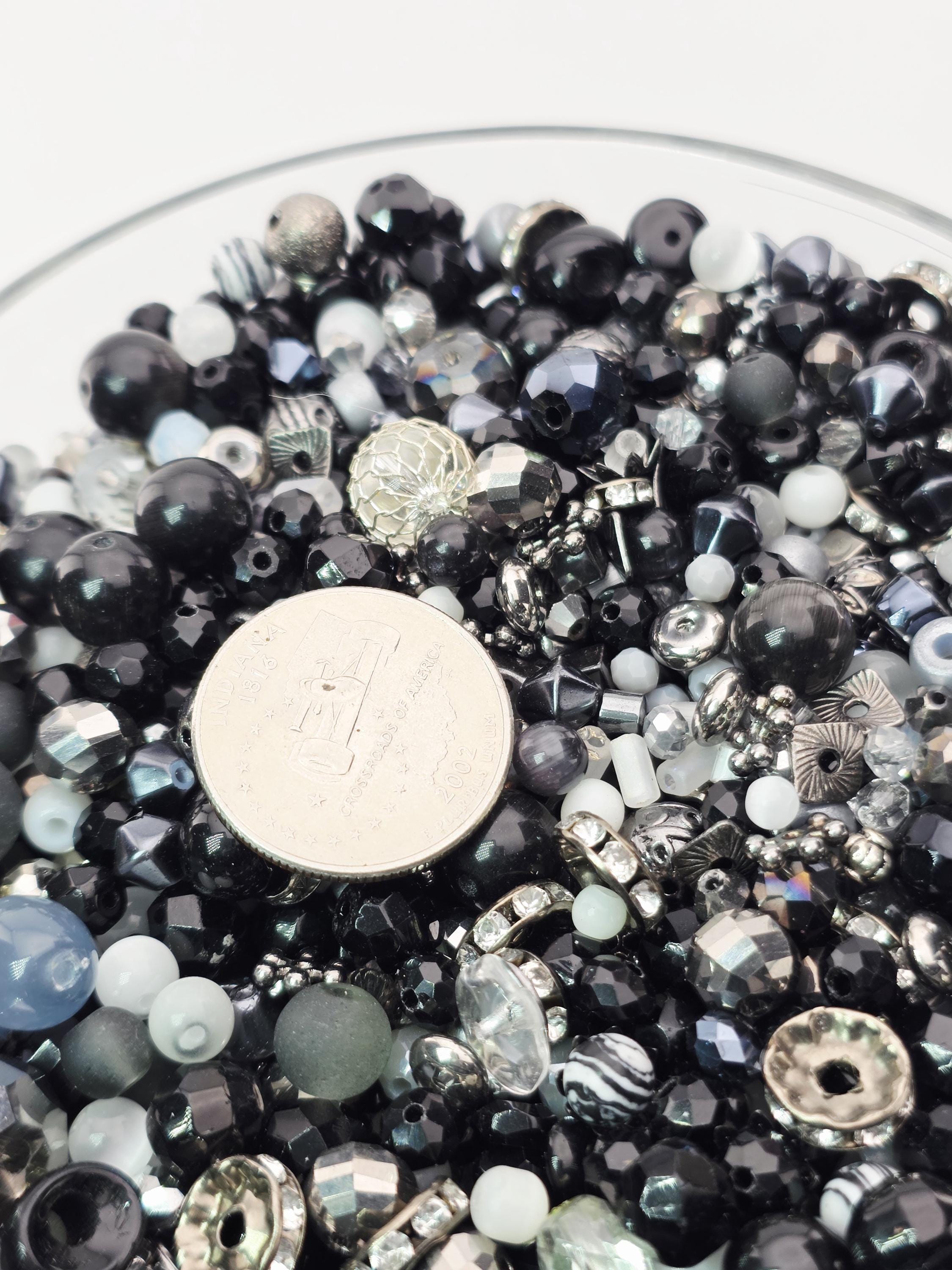 Creative Jewelry Glass Beads Mix, Czech and Green (2oz Package) | Jewelry Making Bracelet Supply | Learise Curated Mix