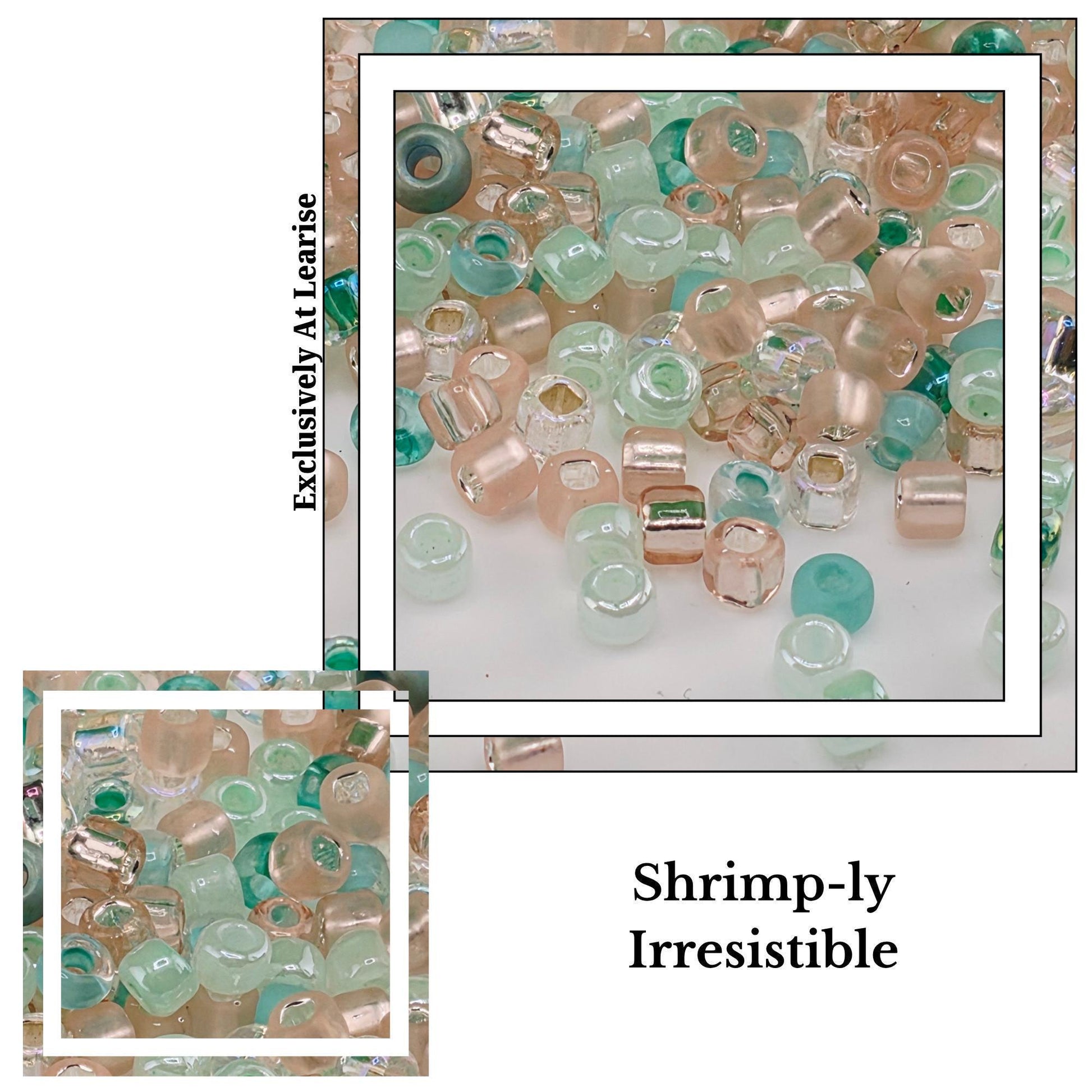 Size 6/0 Seed Bead Mix - Assorted Glass Beads for Loom Weaving, Fringe Earrings, & Jewelry Making - Multi-Color 20g Bag