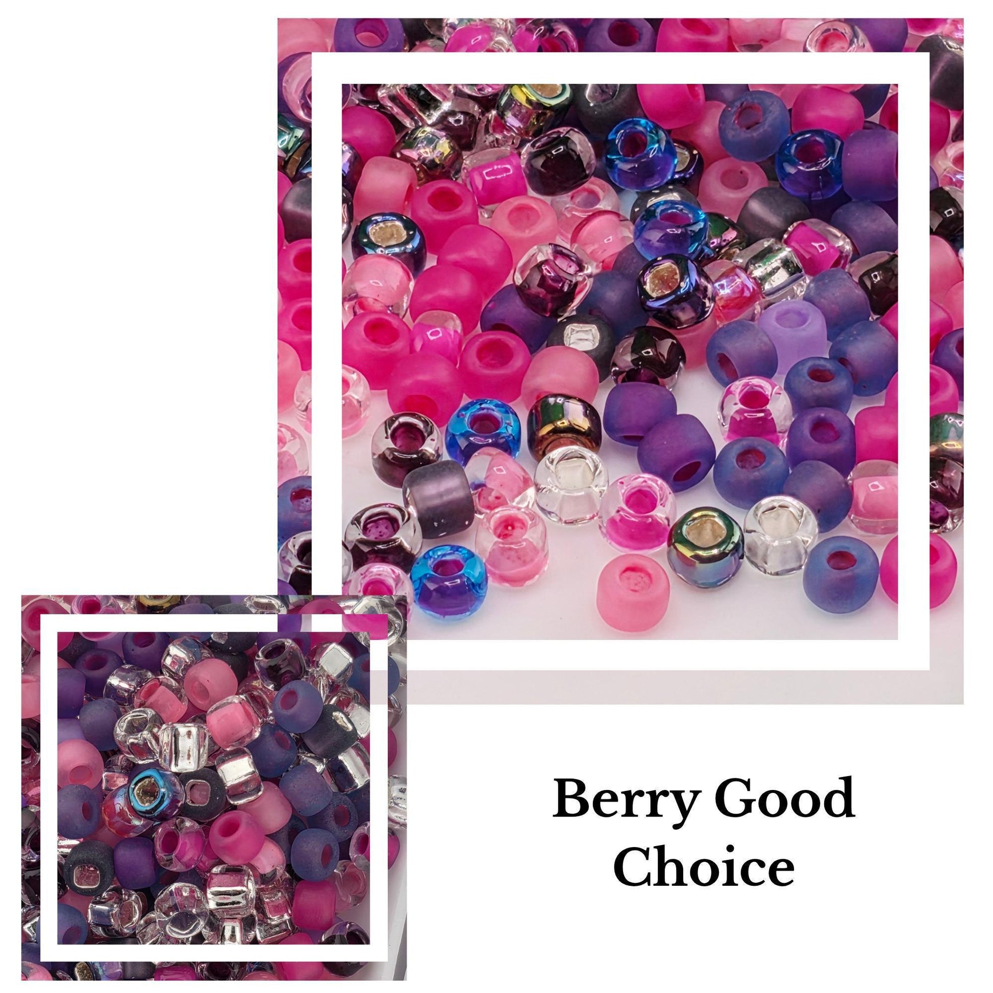 Size 6/0 Seed Bead Mix - Assorted Glass Beads for Loom Weaving, Fringe Earrings, & Jewelry Making - Multi-Color 20g Bag