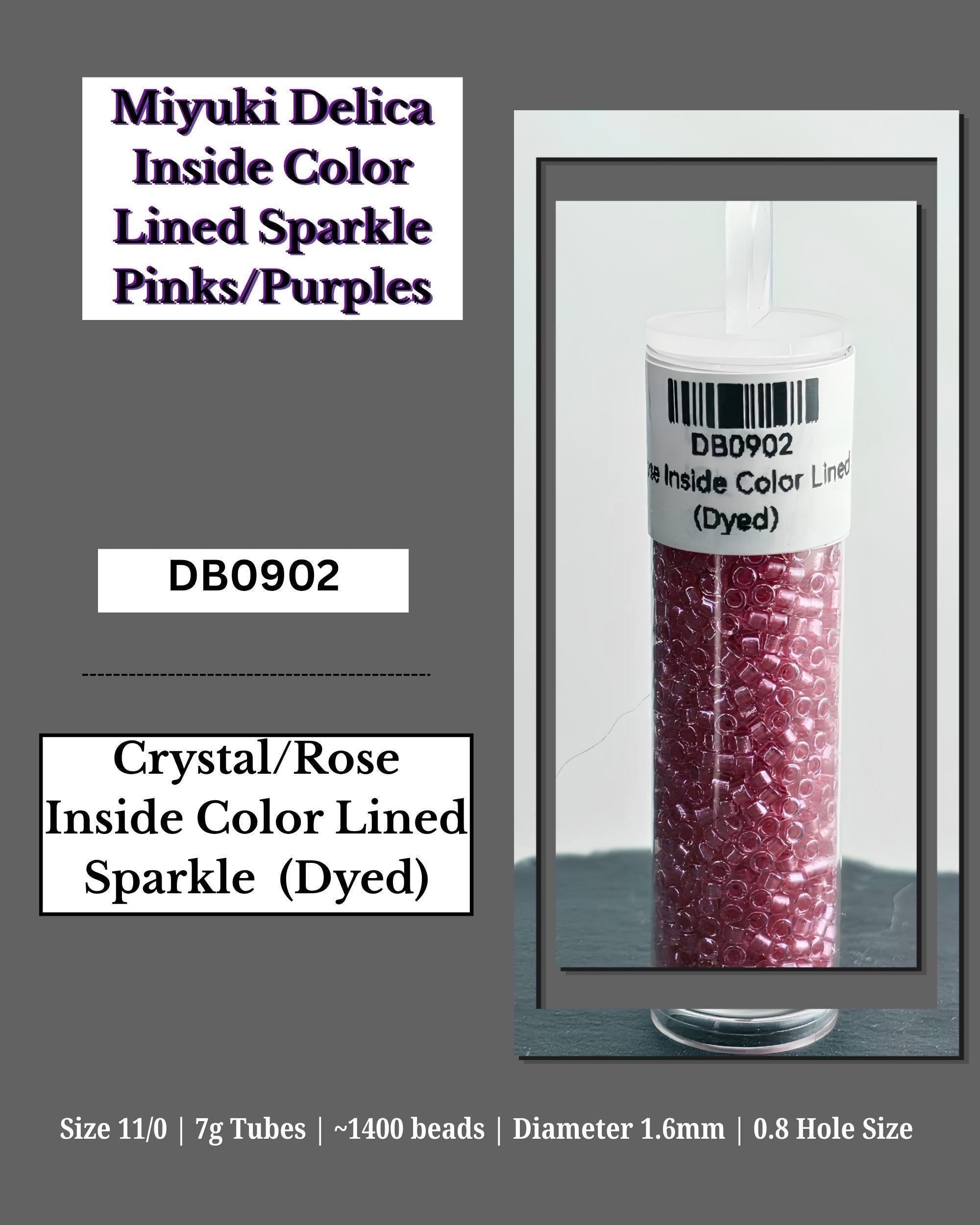 Pink/Purples Lined Sparkle