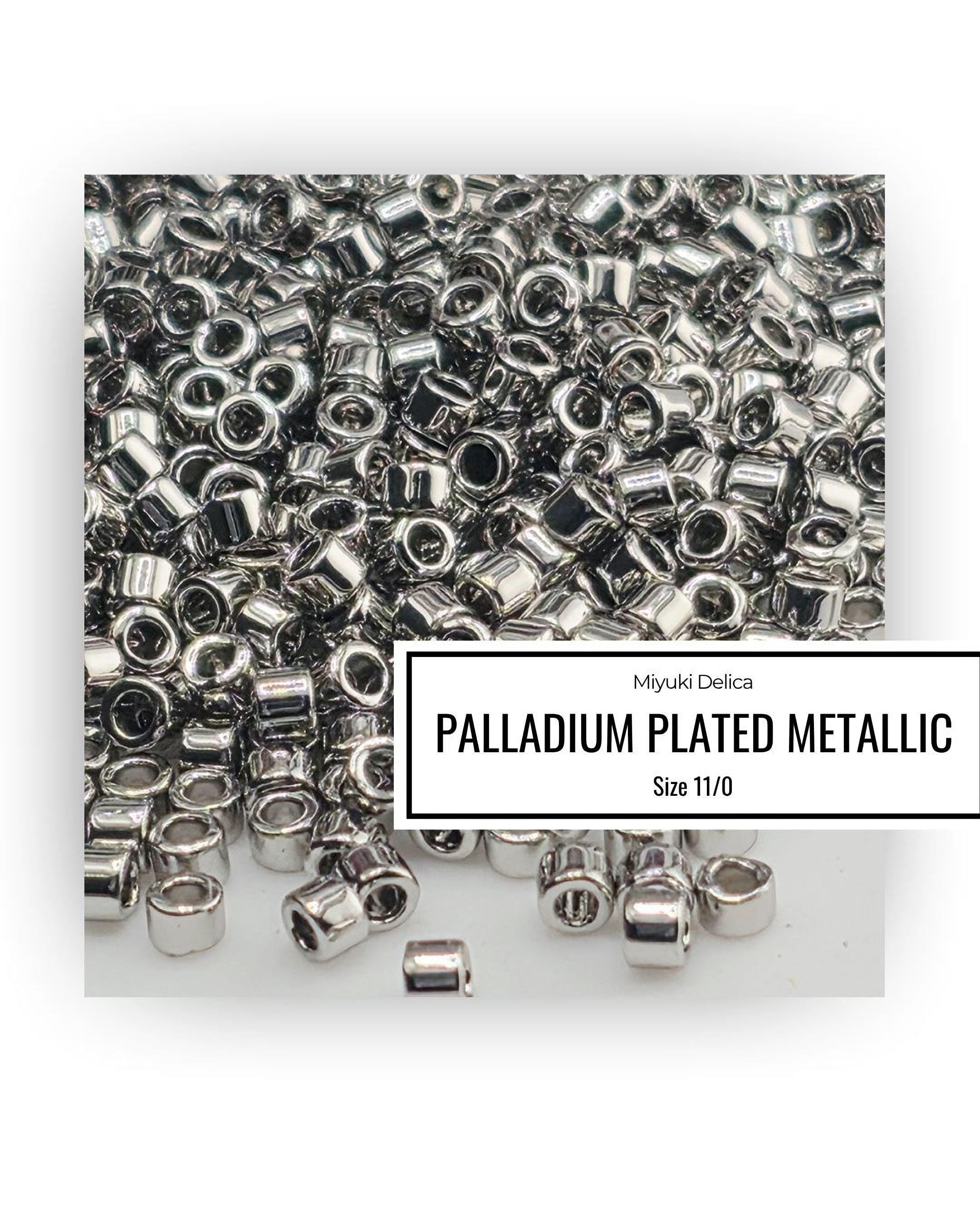 Miyuki Delica Seed Beads Plated Matte & Metallic