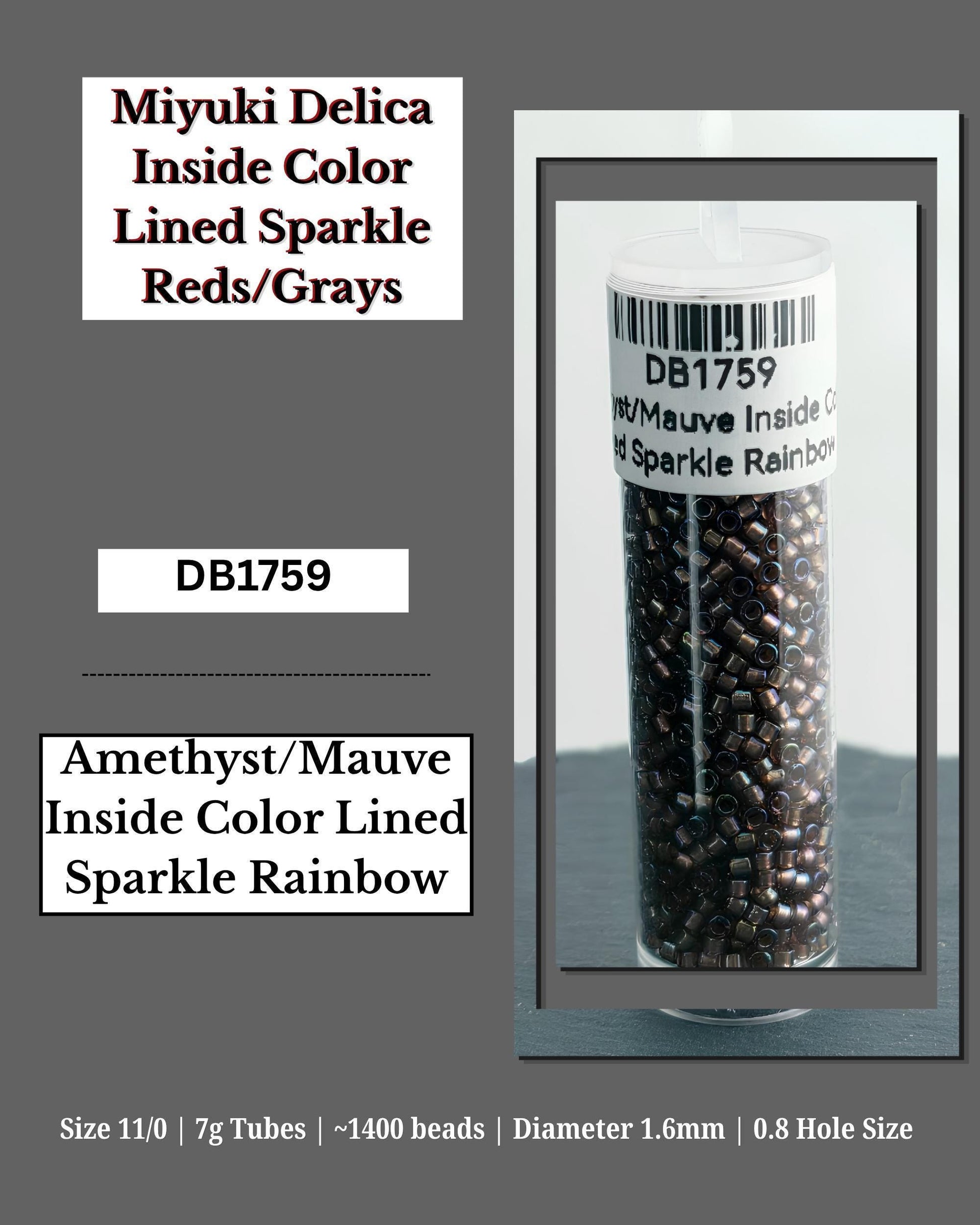Grey/Red Sparkle