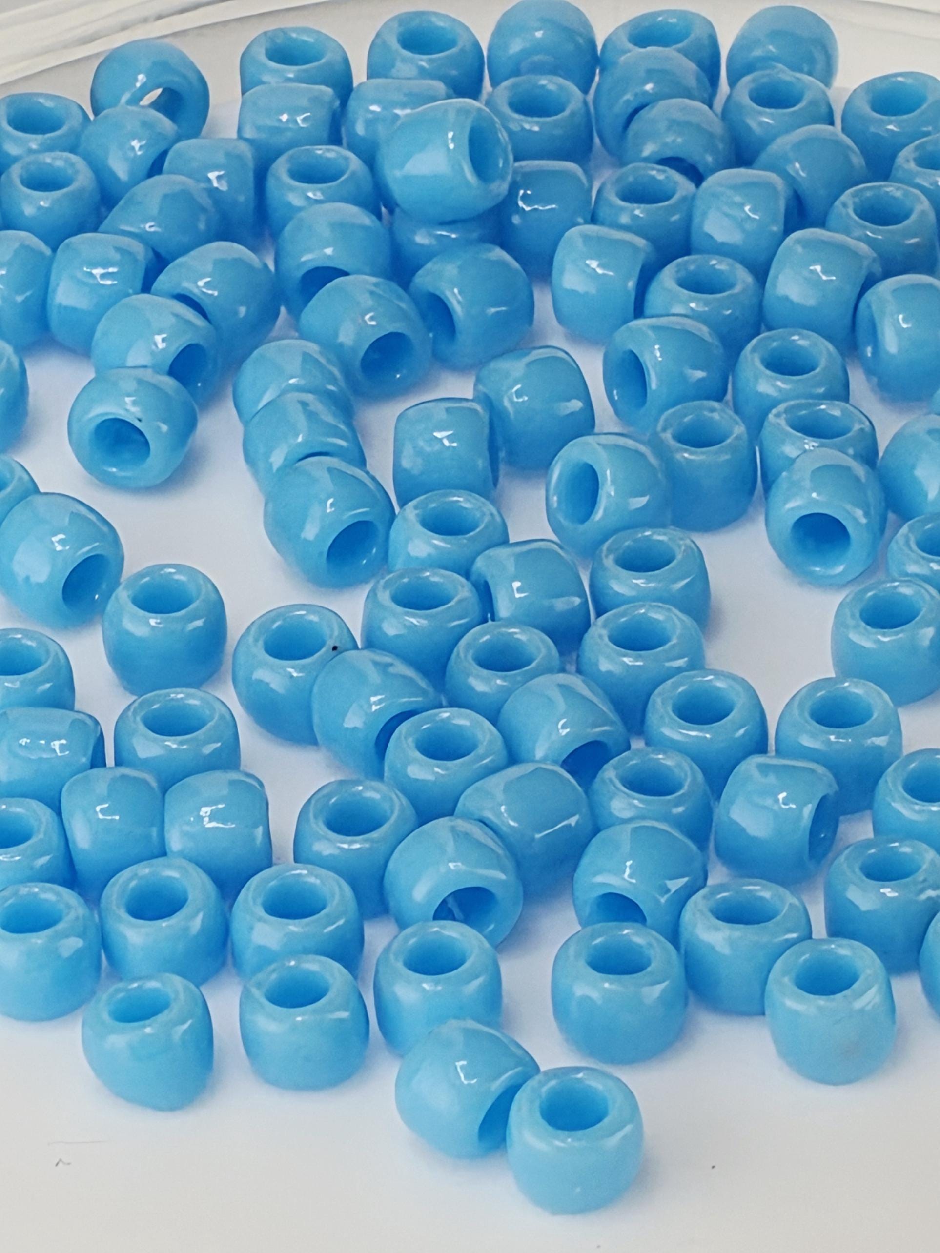 TOHO Round 6/0 Tube 2.5" : Opaque Blue Turquoise