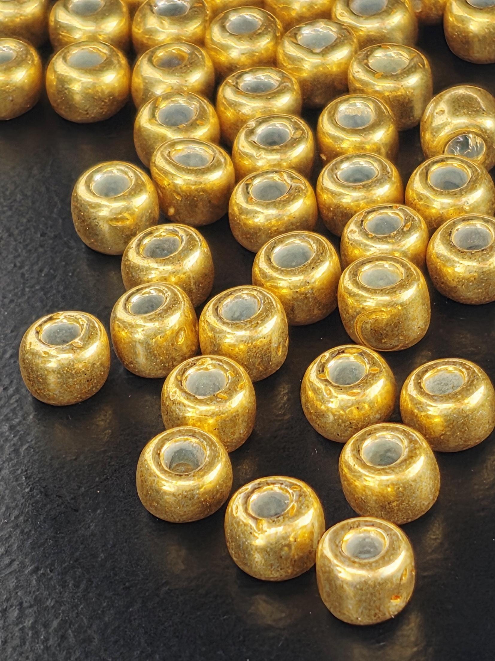 TOHO Round 3/0 Tube 2.5" : Galvanized Starlight