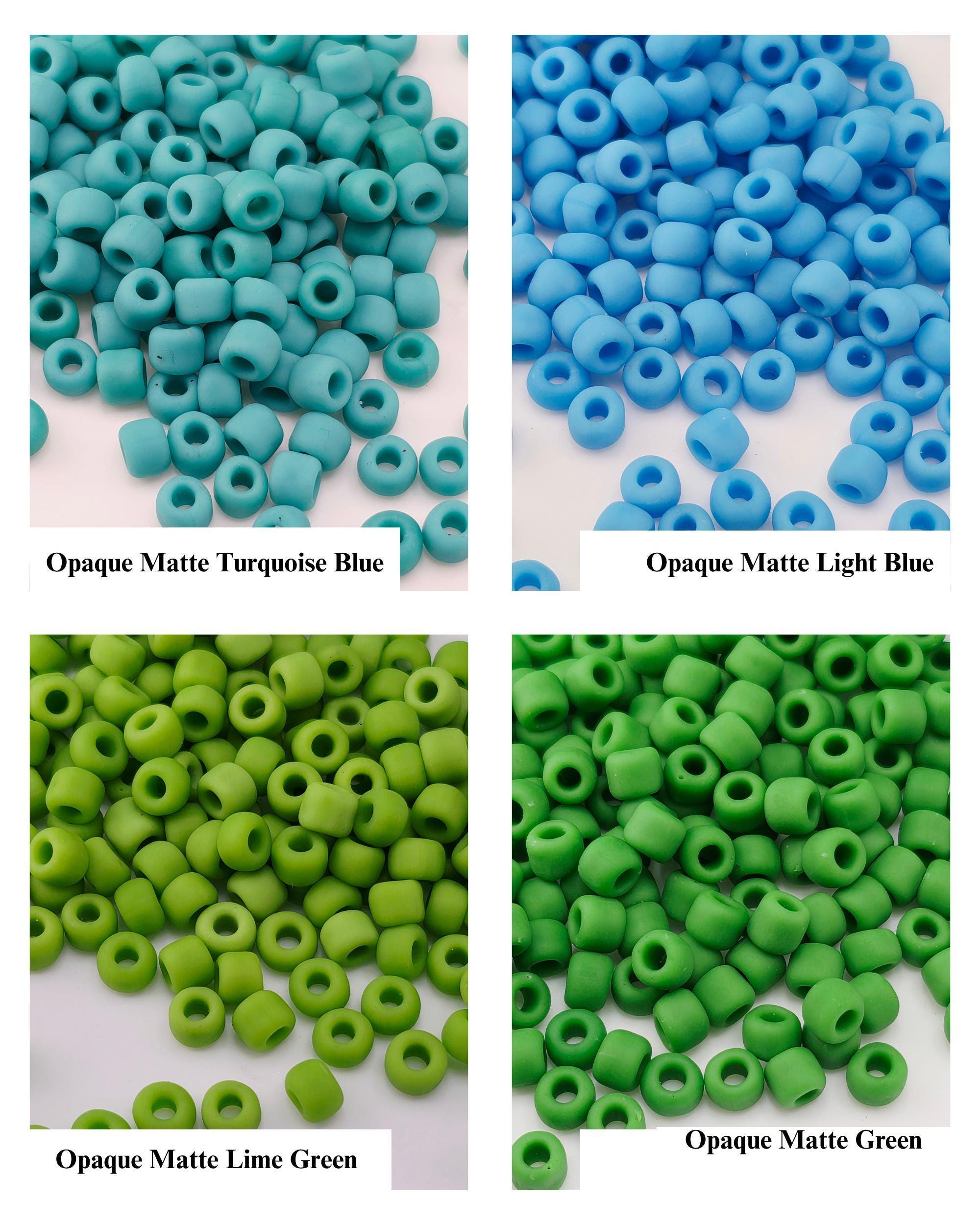 Matte Seed Beads mix, frosted glass, Japanese size 6, 15g