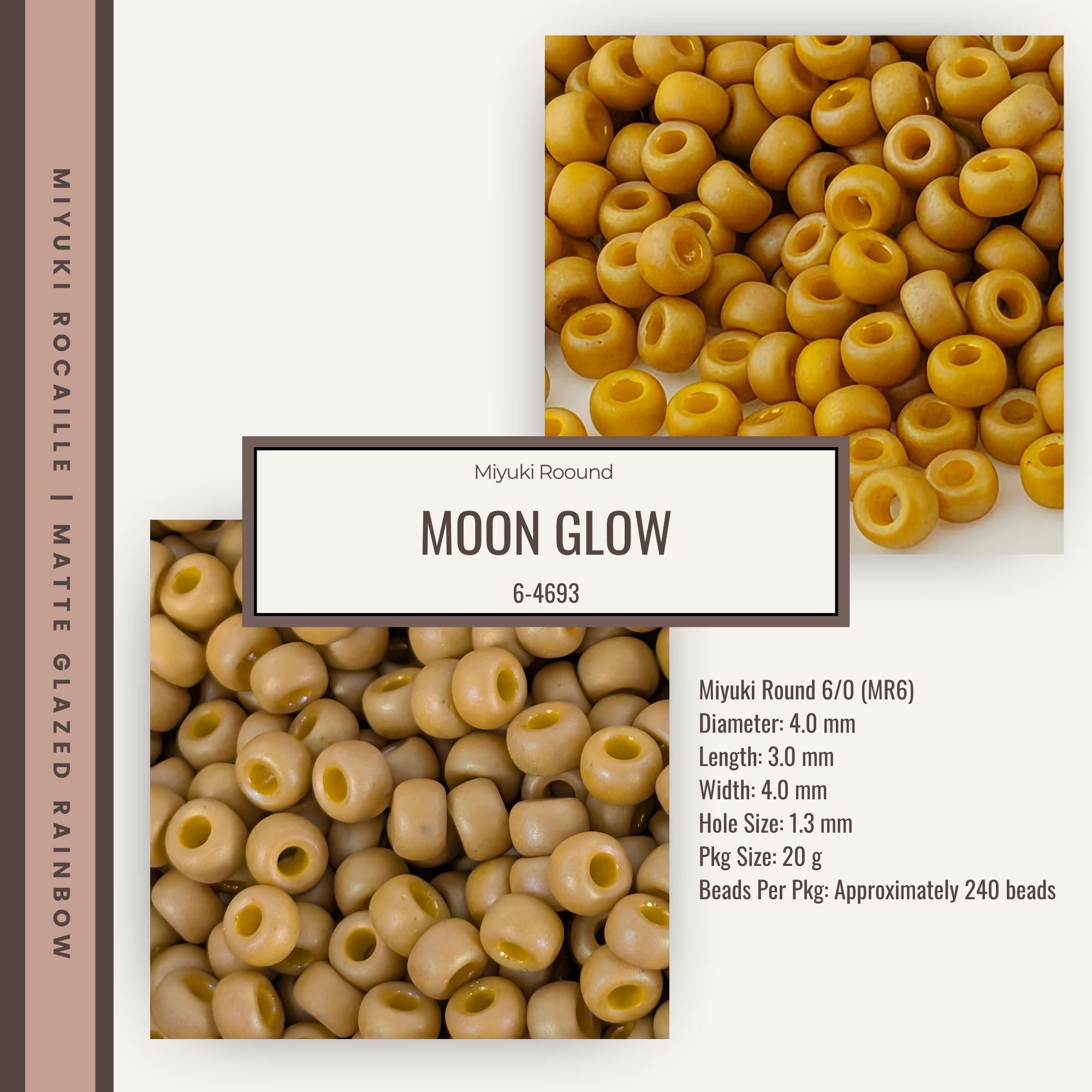 The image is a collage of two images, one showing a large pile of yellow beads and the other showing a smaller pile of yellow beads. The collage includes text providing information about the beads, such as their size, shape, and weight.