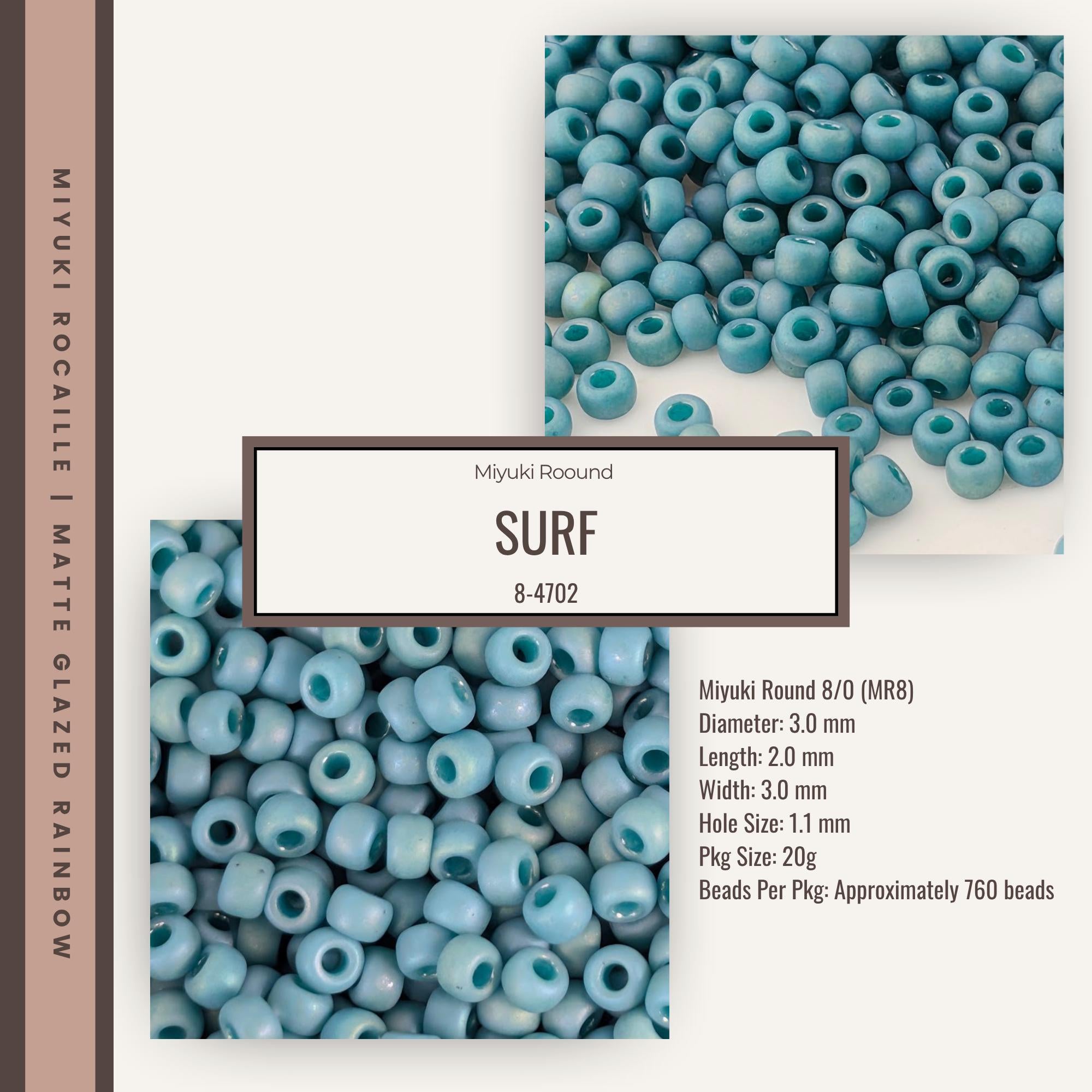 The image is a collage of two images, one showing a pile of blue beads and the other showing a close-up of the same blue beads. The collage includes text providing information about the beads, such as their size, shape, and weight.