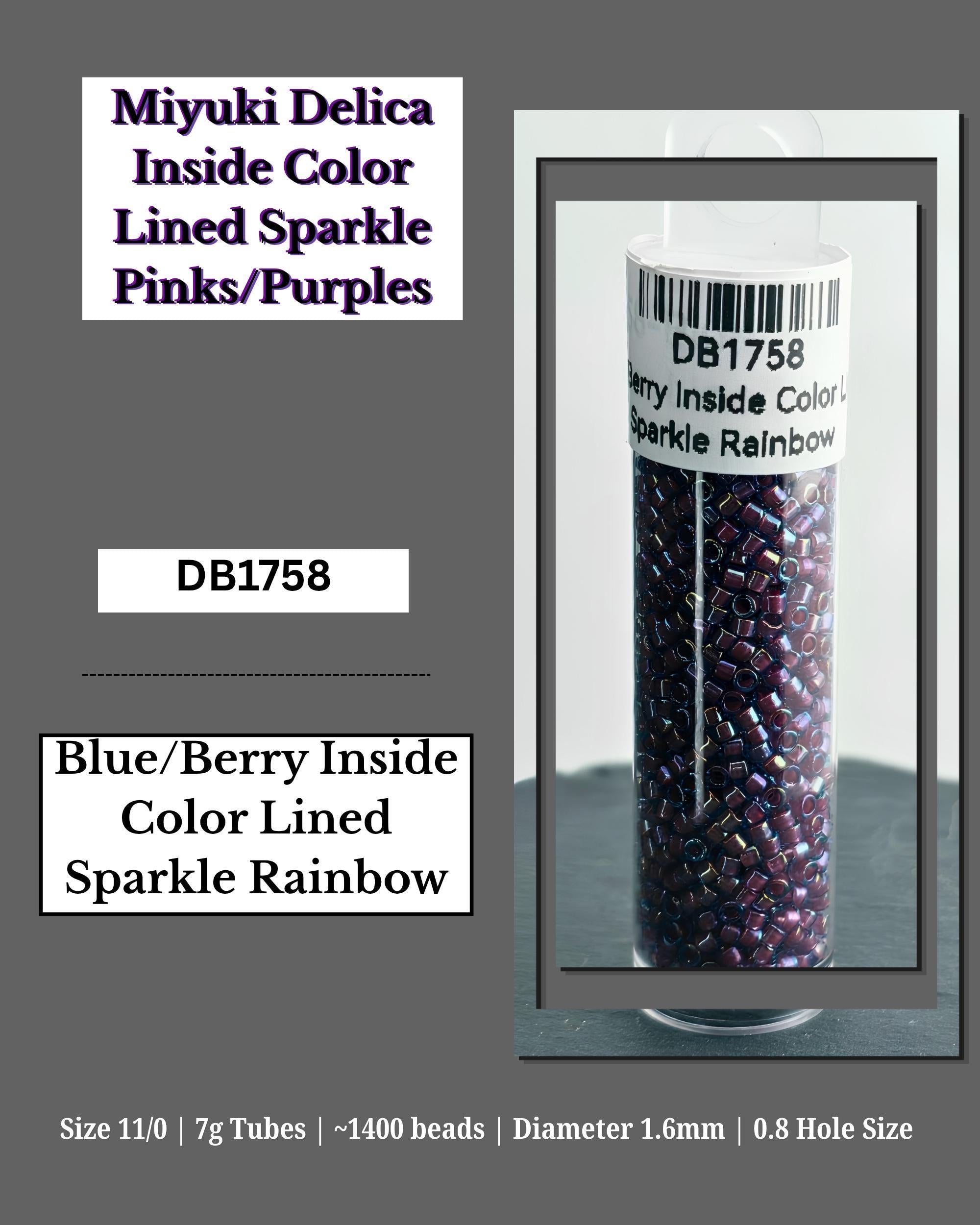 Pink/Purples Lined Sparkle