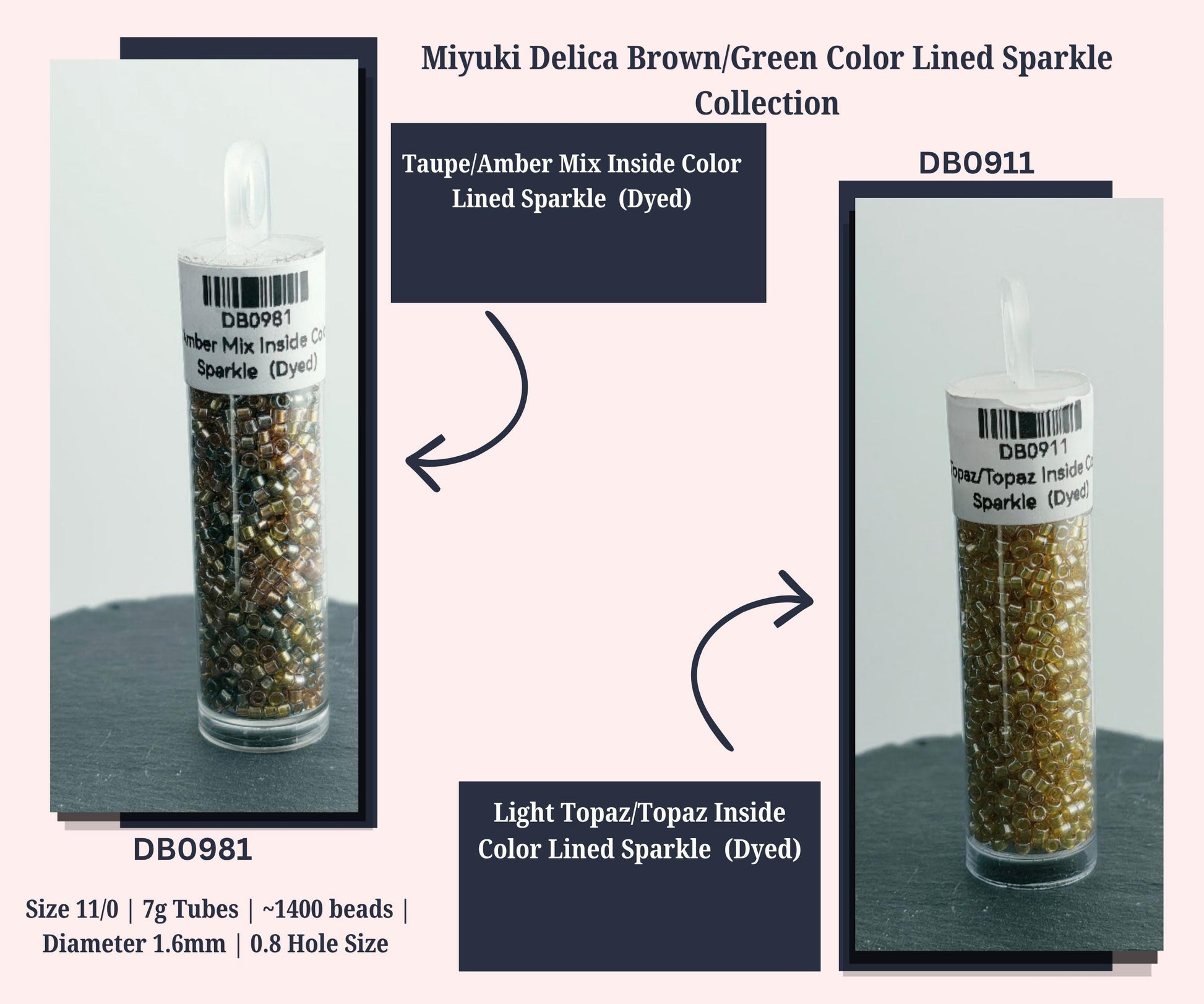 Brown/Greens Lined Sparkle
