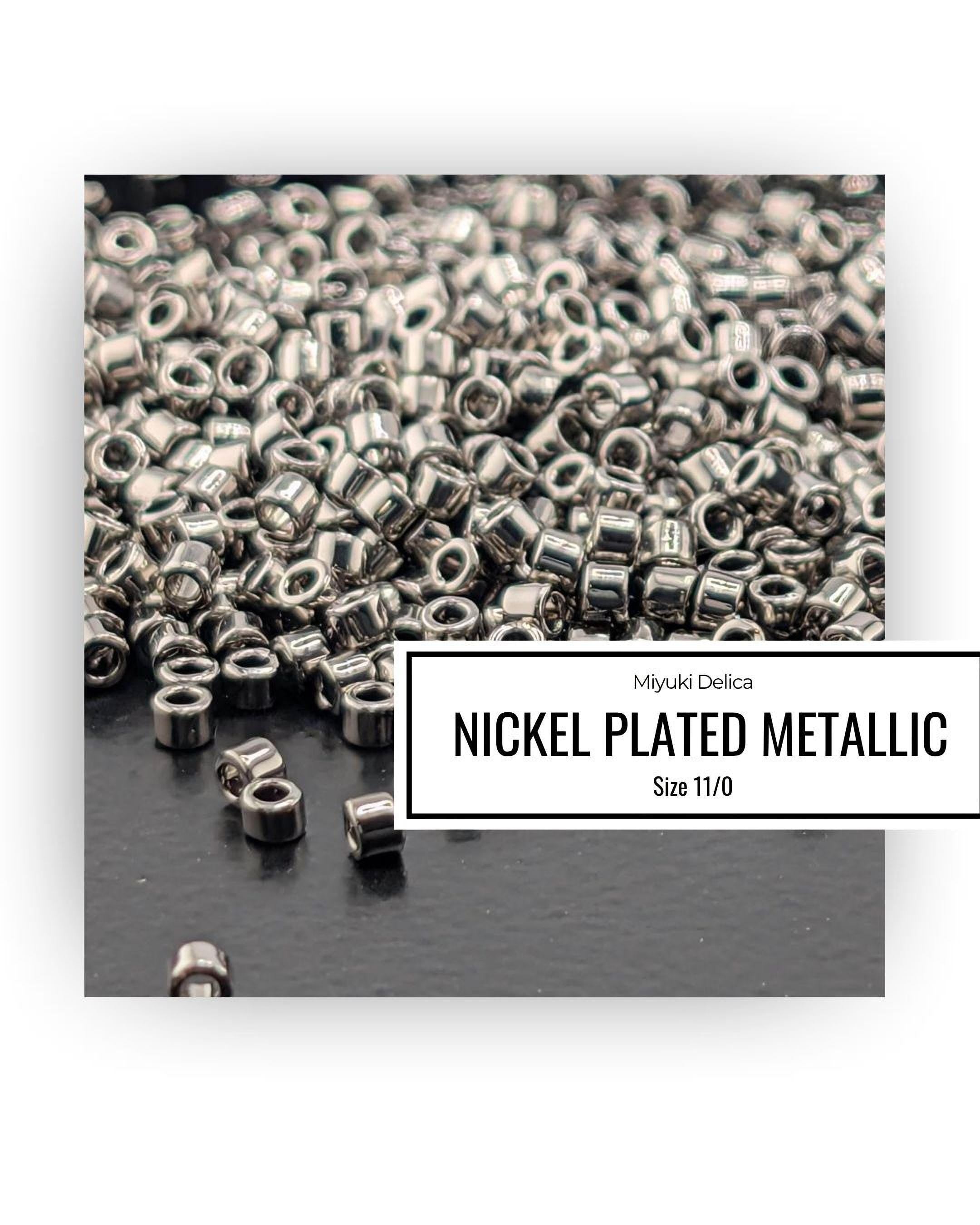 Miyuki Delica Seed Beads Plated Matte & Metallic