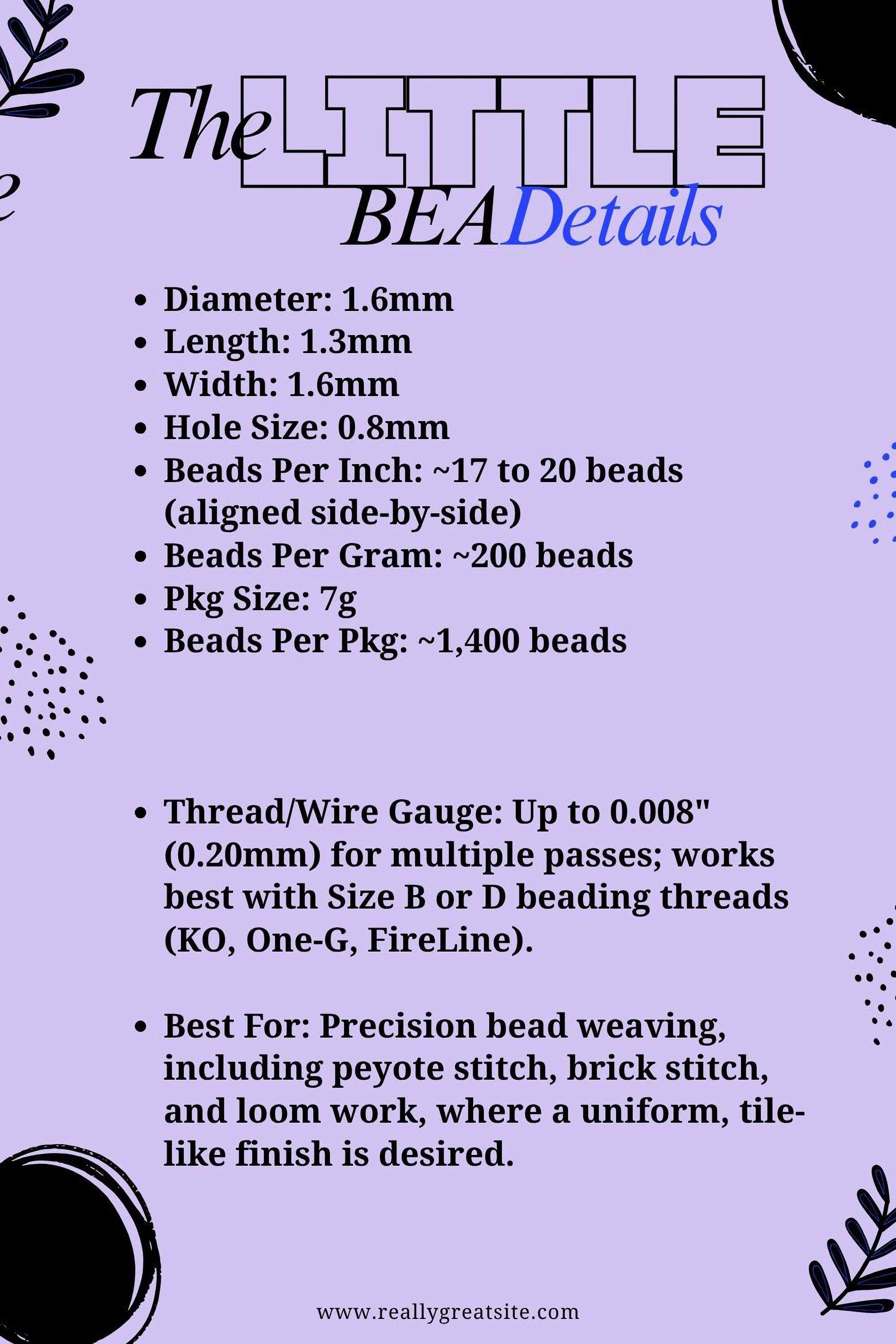 Miyuki Delica Seed Beads Plated Matte & Metallic