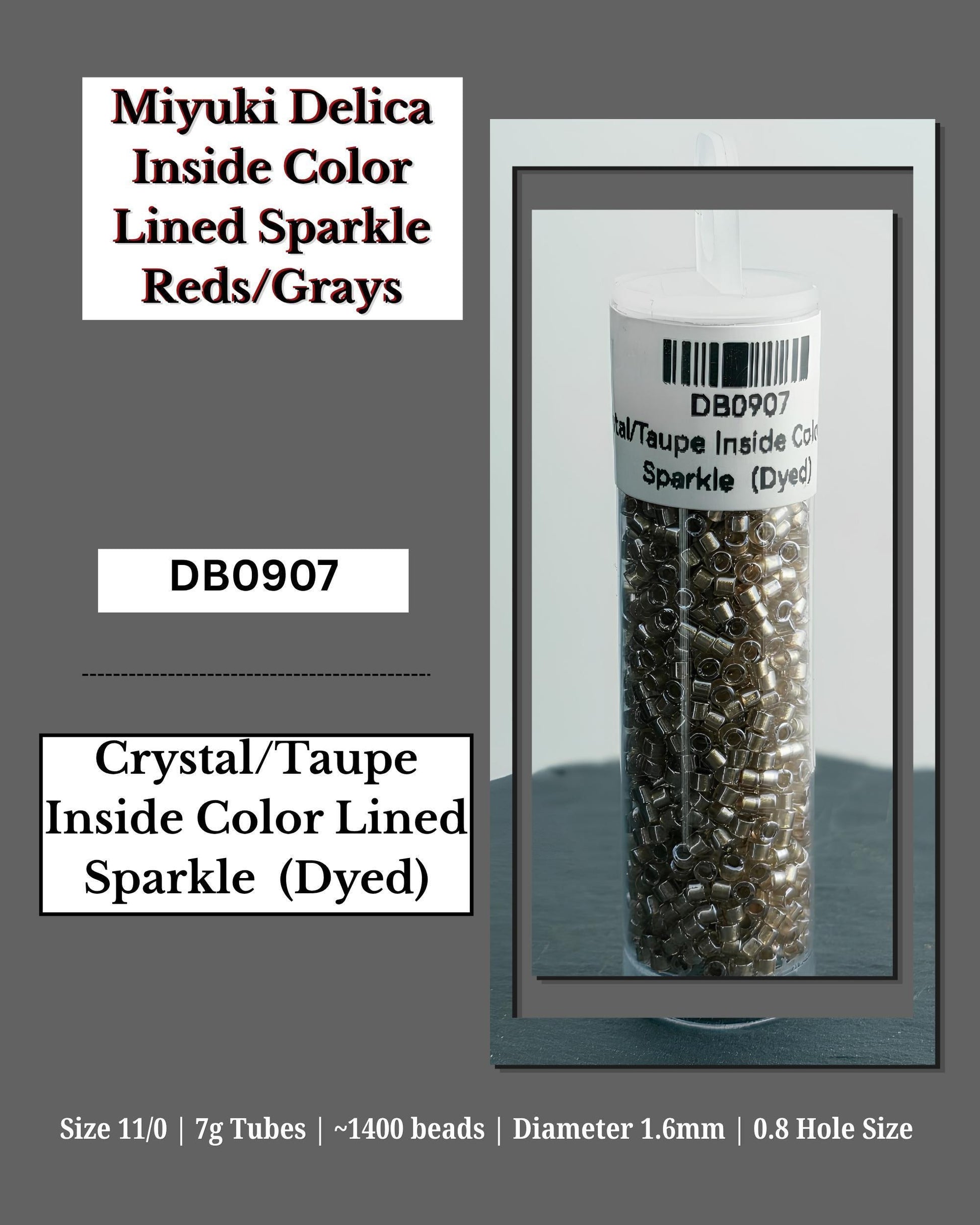 Grey/Red Sparkle