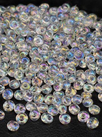 TOHO Magatmas 3mm Tube 2.5" : Transparent-Rainbow Crystal