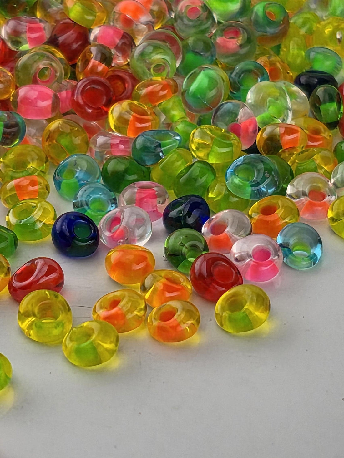 TOHO Magatama 3mm Color-Lined Mix 2.5 Tube