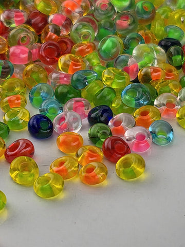 TOHO Magatama 3mm Color-Lined Mix 2.5 Tube