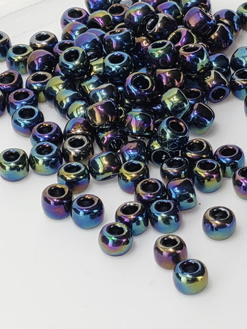 TOHO Round 6/0 Metallic Rainbow Iris 2.5 Tube