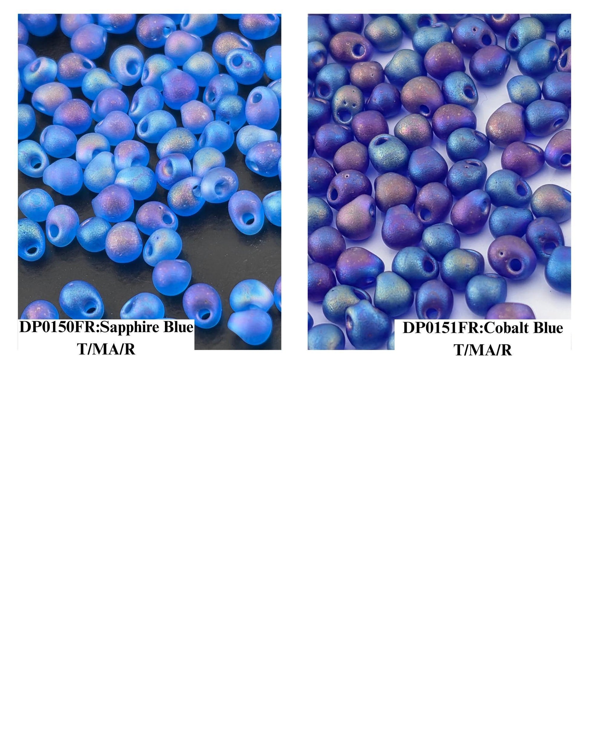 Miyuki Drop Beads 15g Tube - 3.4mm DP - Japanese Glass Seed Beads - Choice of 44 Colors or Full Collection Set - Bulk Supply for Bead Soup