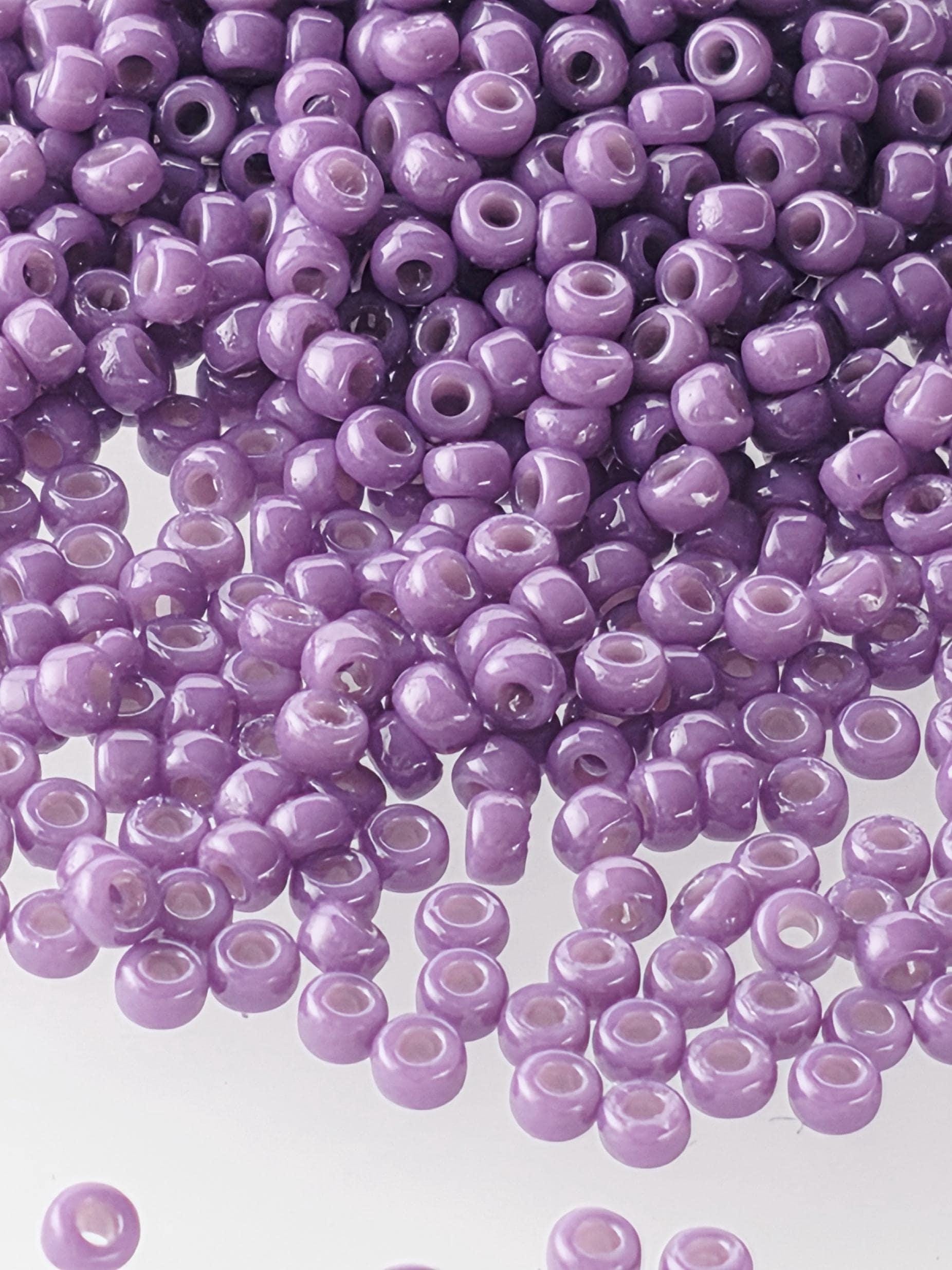 Dark Orchid Dyed Opaque Duracoat Miyuki Rocailles | Size 11 | 20g