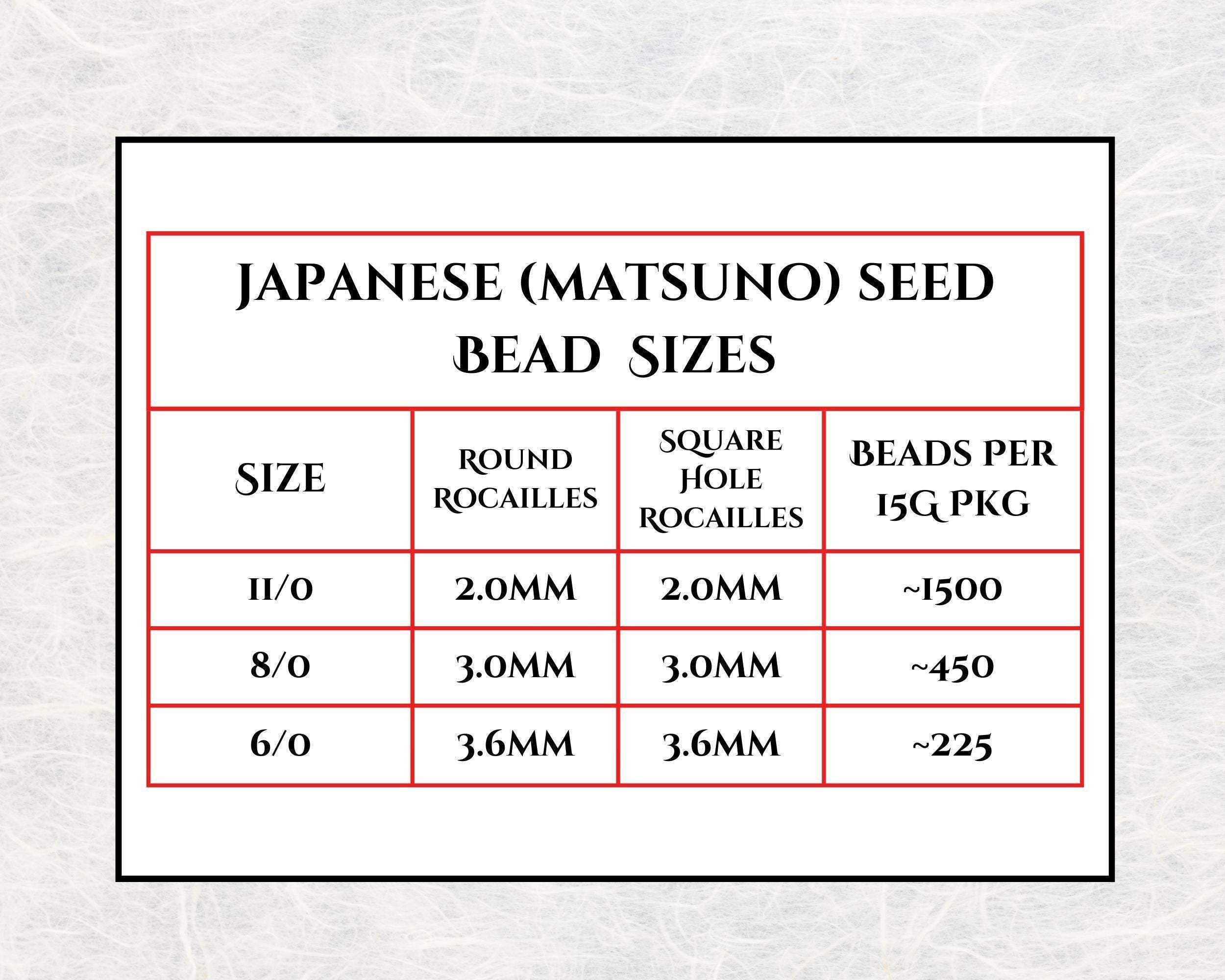 1818SB Opaque Green 11/0 Round Matsuno Seed Beads (15g, ~1650 pcs)