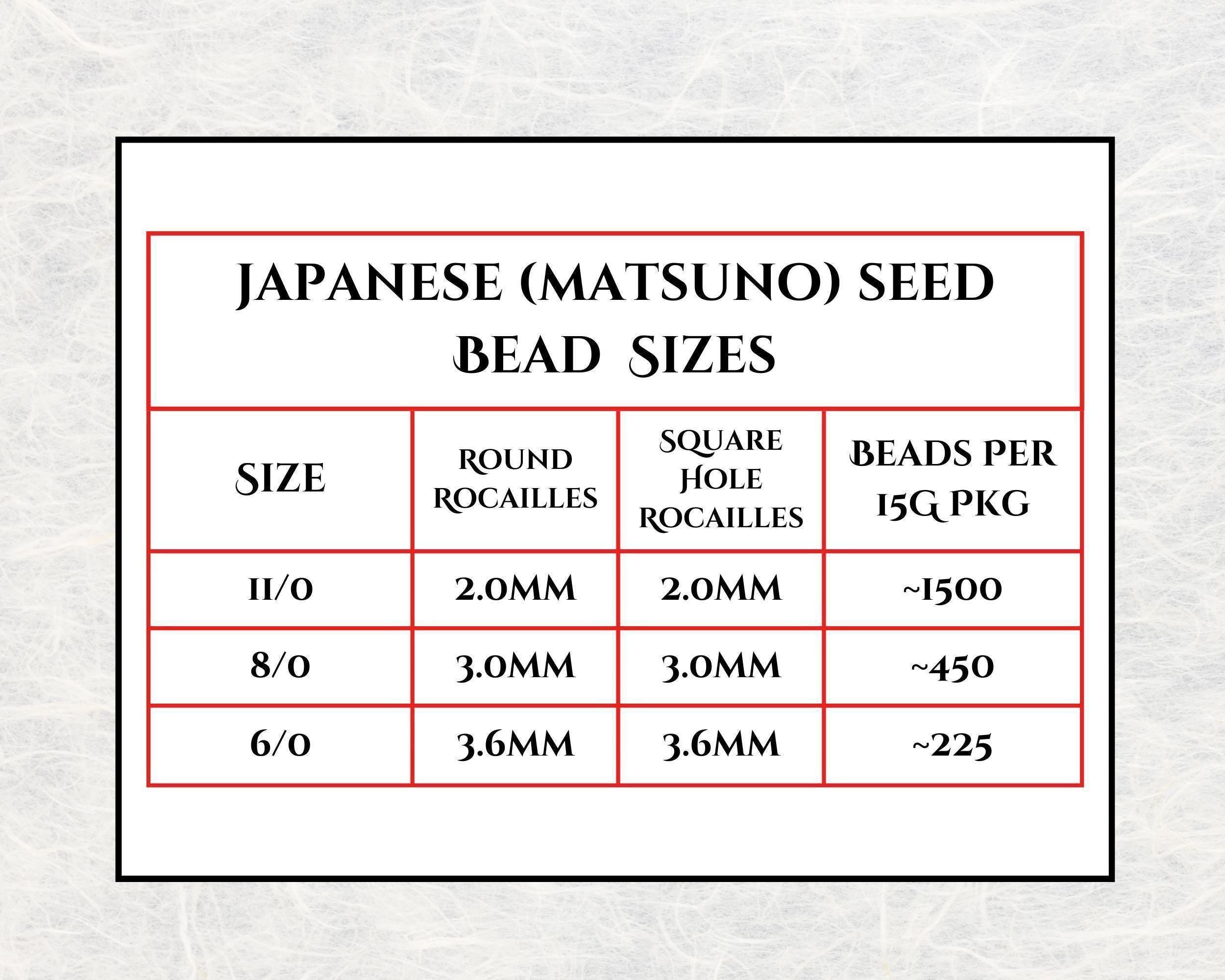 1979SB Opaque Matte Dark Orange 11/0 Round Matsuno Seed Beads (15g, ~1650 pcs)