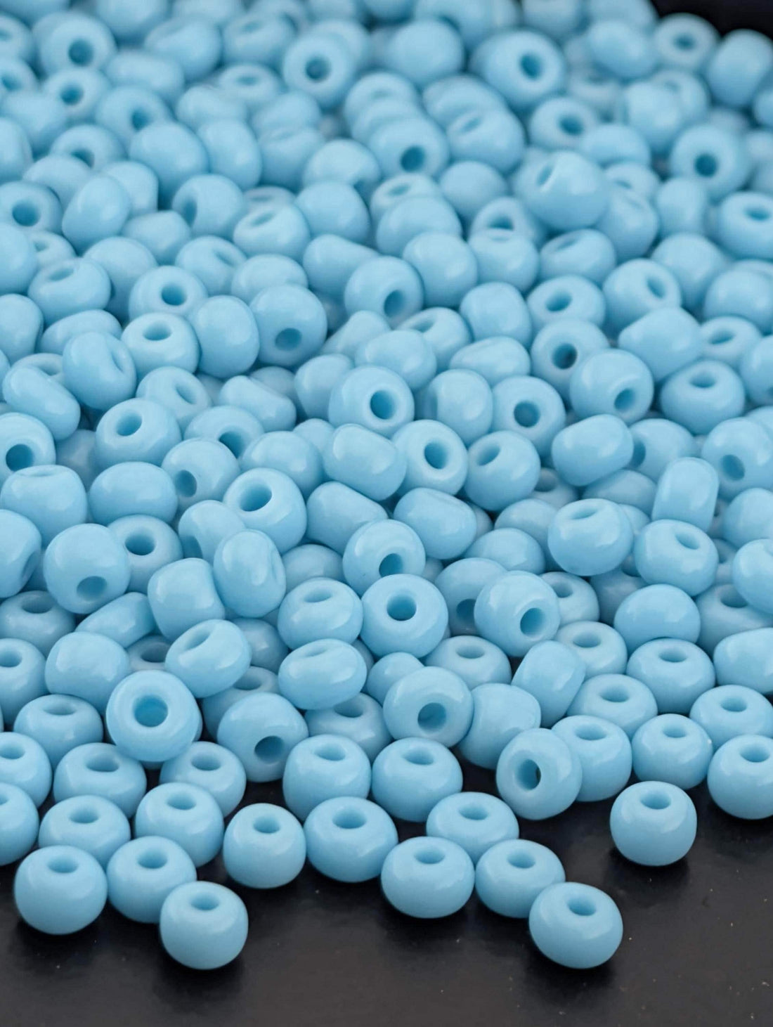 Opaque Light Blue Turquoise | Size 6 | 15g | Preciosa-Ornela Glass Seed Beads