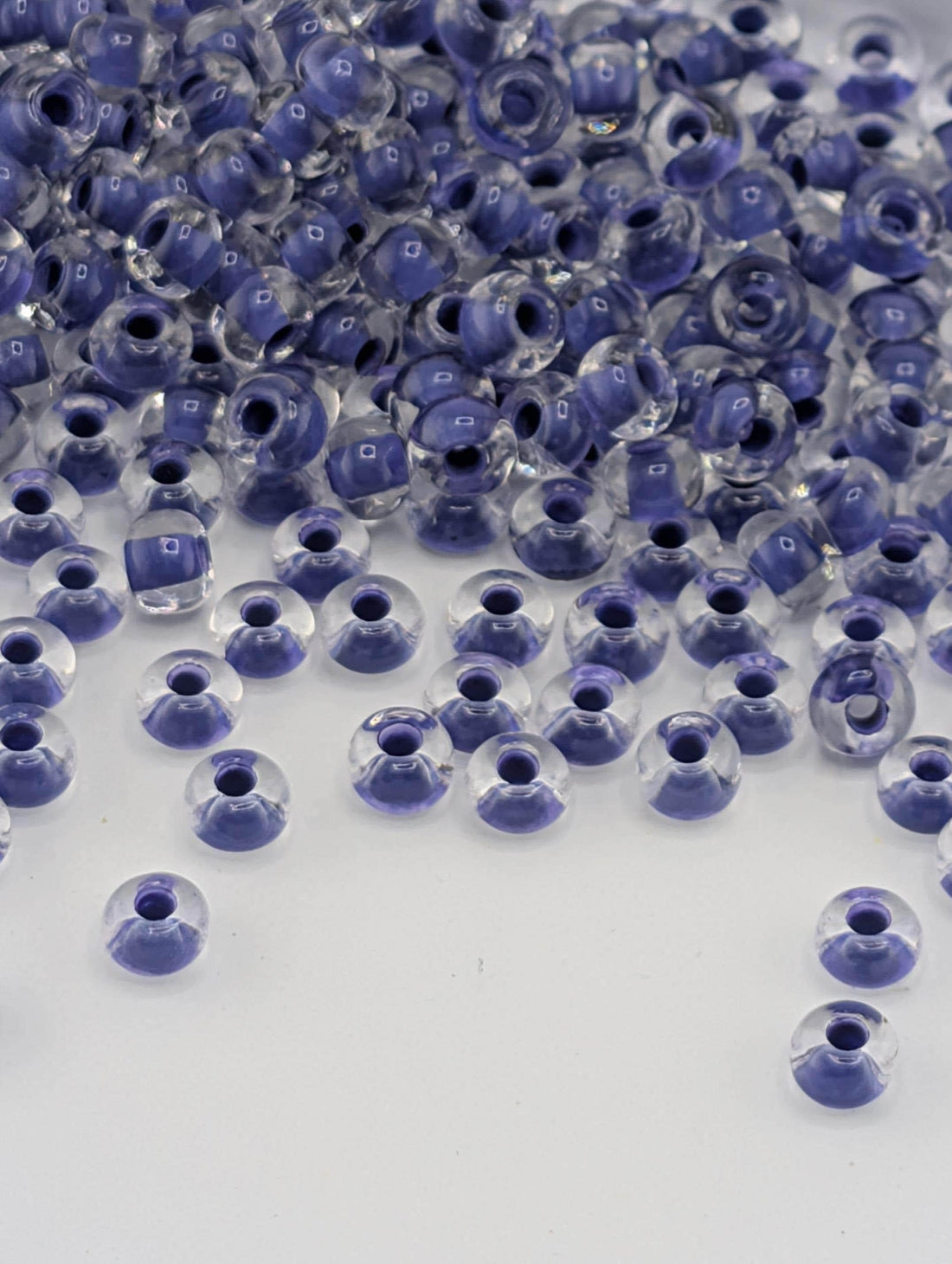 Opaque Terra-Intensive Purple | Size 6 | 20g Tube | Preciosa-Ornela Glass Seed Beads