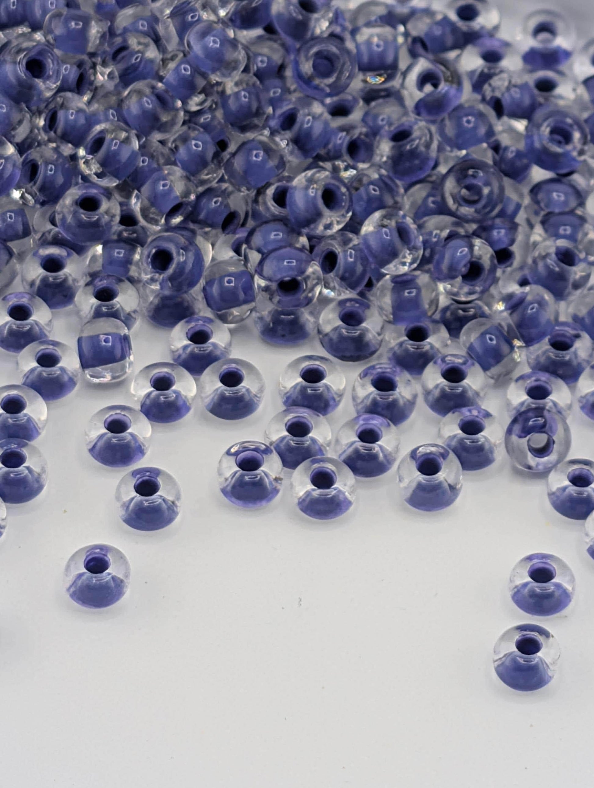 Opaque Terra-Intensive Purple | Size 6 | 20g Tube | Preciosa-Ornela Glass Seed Beads