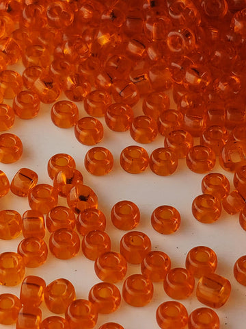8-0139 Miyuki Rocaille 8/0 | Orange Transparent 20g