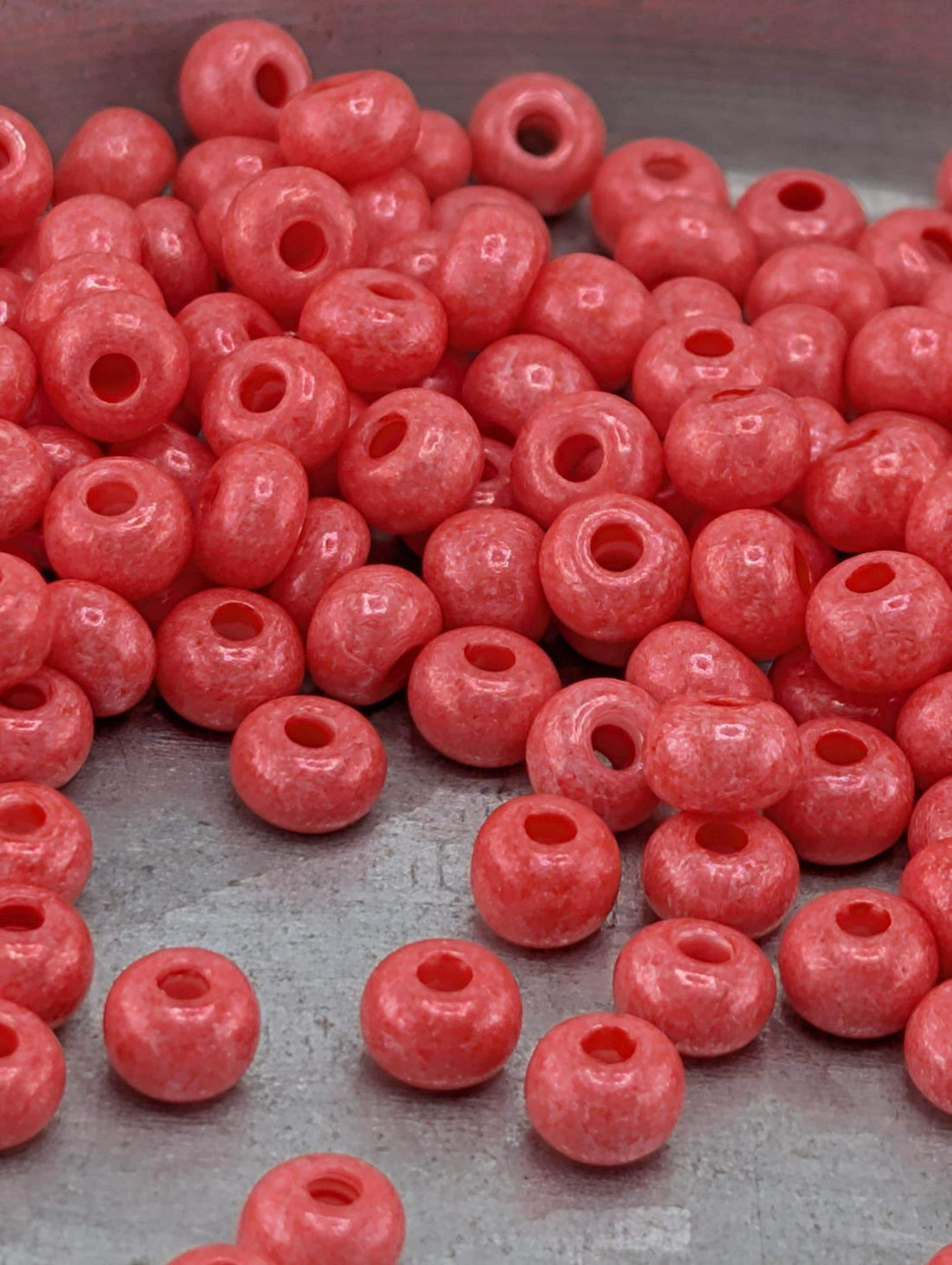 Pink Dyed Terra | Size 6 | 20g Tube