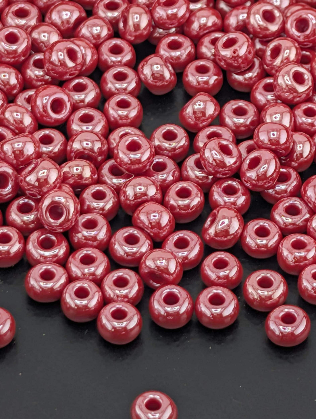 Opaque Red Coral | Size 6 | 15g | Preciosa-Ornela Glass Seed Beads