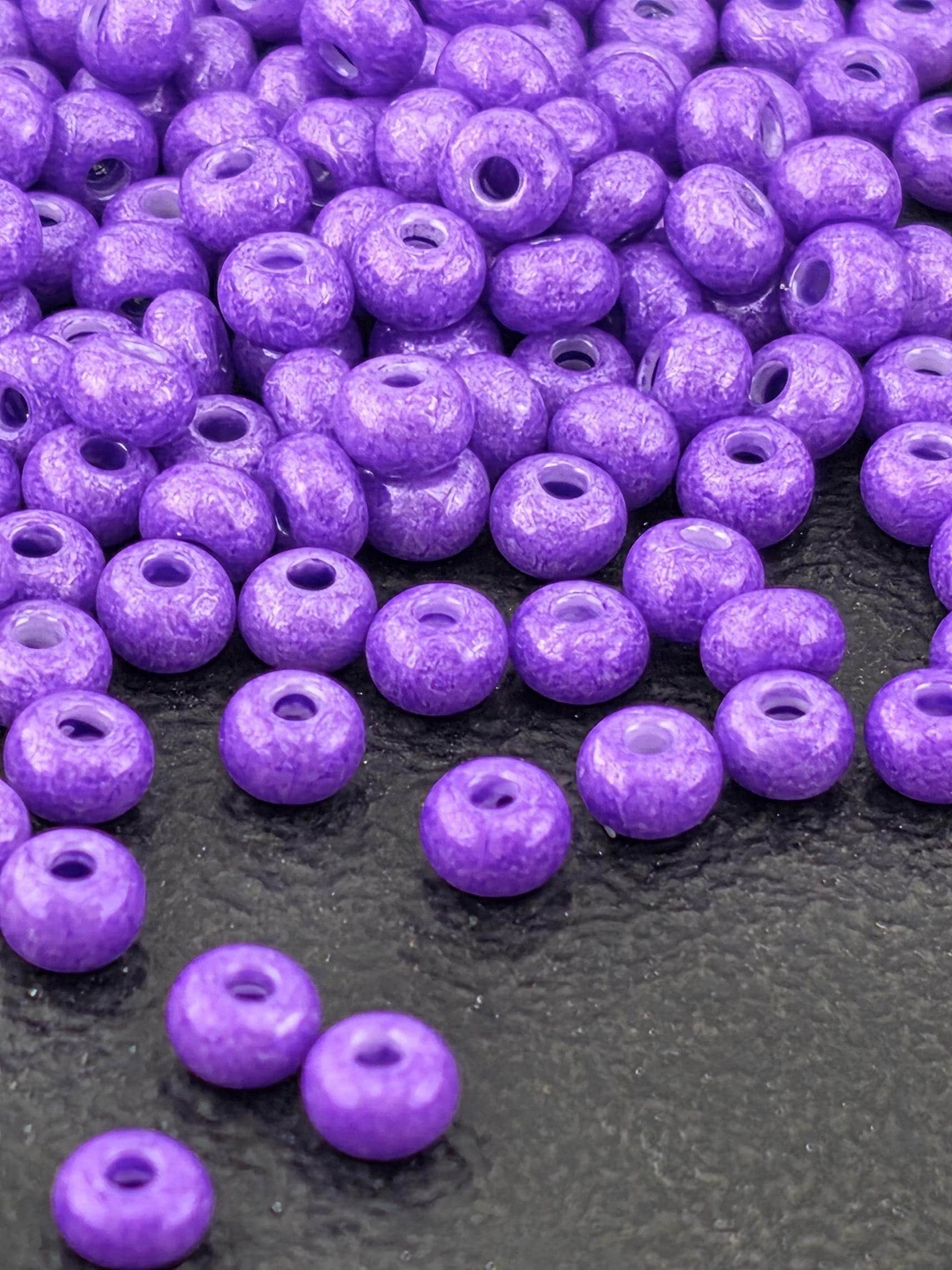 Terra Dyed Lilac Luster Chalkwhite | Size 6 | 15g | Preciosa-Ornela Glass Seed Beads