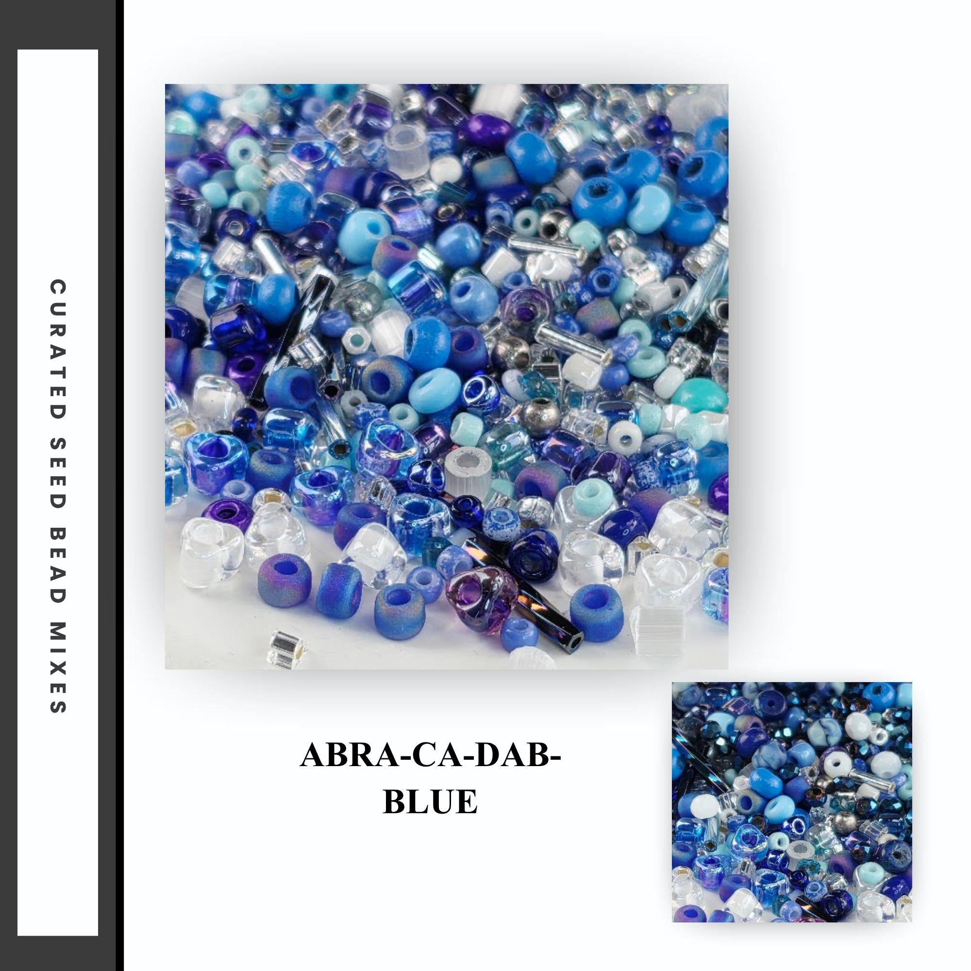 Seed Bead Mixes - Assorted Size and Shape Glass Beads for Loom Weaving, Fringe Earrings, & Jewelry Making - Multi-Color 20g Bag
