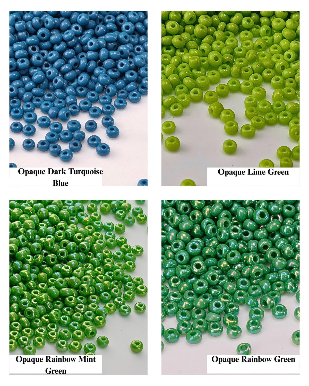 Preciosa-Ornela Opaque 11/0 Glass Seed Beads 15g. Select individually or select them all!