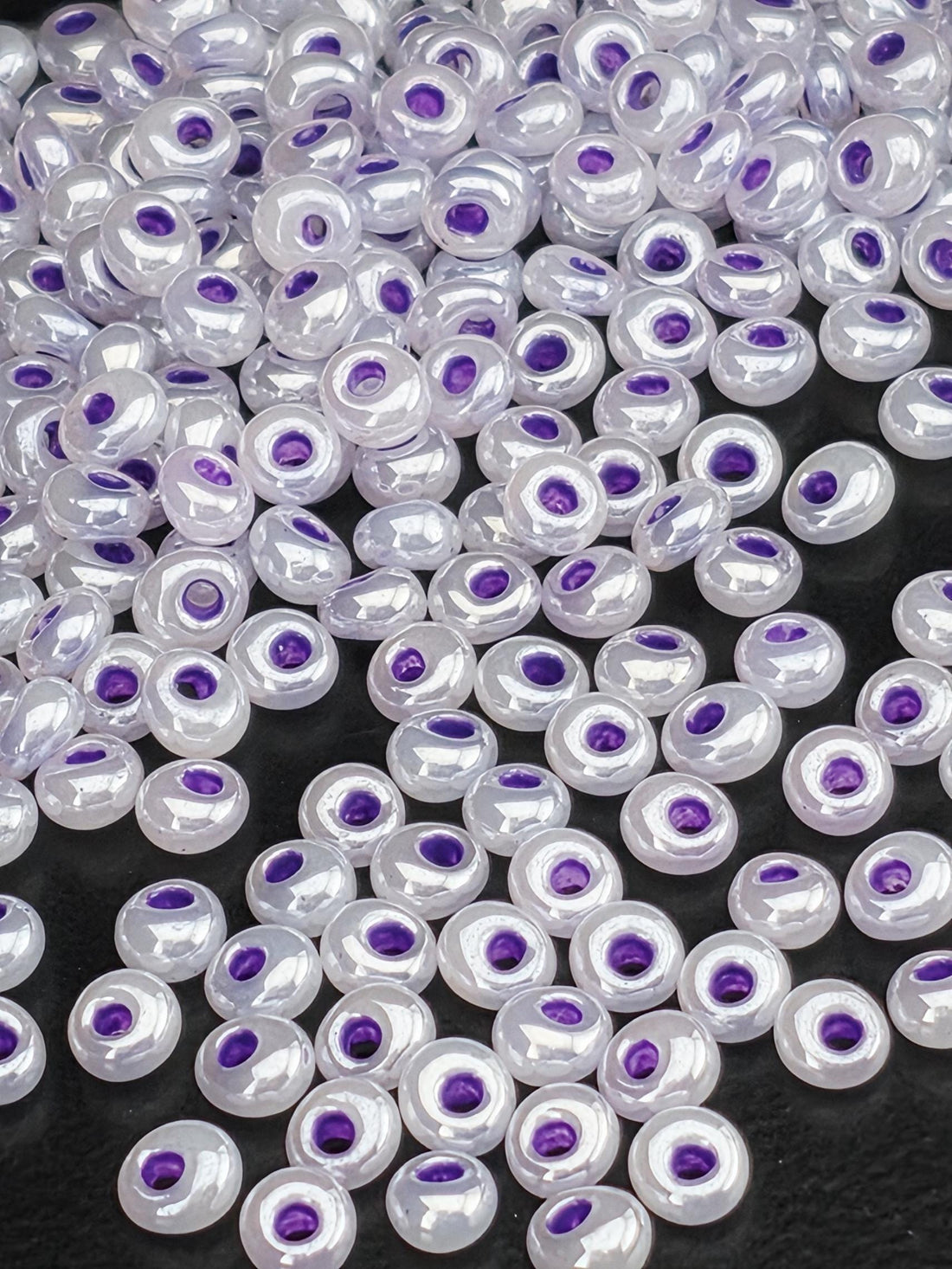 TOHO Magatama 3mm Tube 2.5" : Ceylon Gladiola