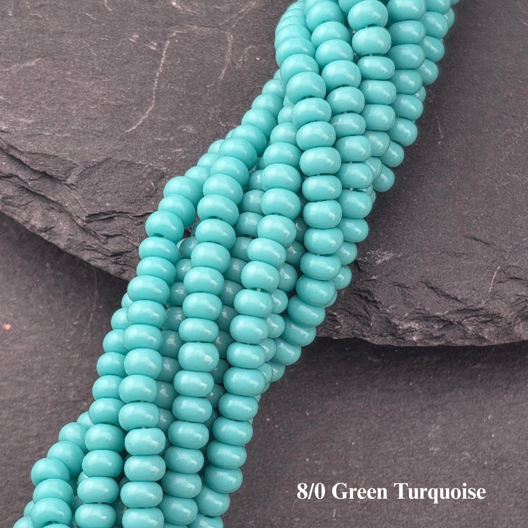 Preciosa Ornela 8/0 Czech Glass Seed Beads - Opaque Half-Hank (6x 12" Strands), 3mm Round Rocaille Beads for Jewelry Making & Beadweaving
