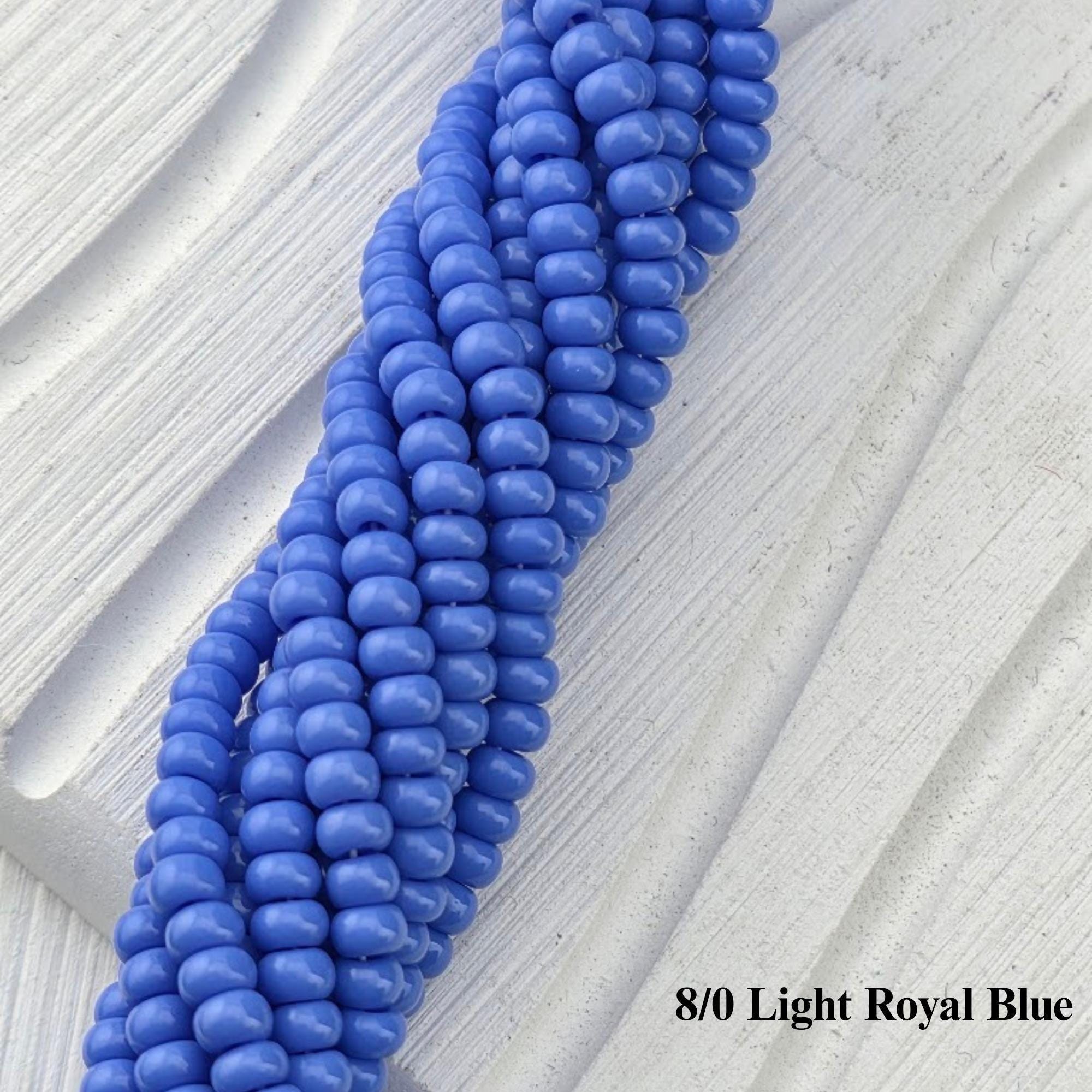 Preciosa Ornela 8/0 Czech Glass Seed Beads - Opaque Half-Hank (6x 12" Strands), 3mm Round Rocaille Beads for Jewelry Making & Beadweaving
