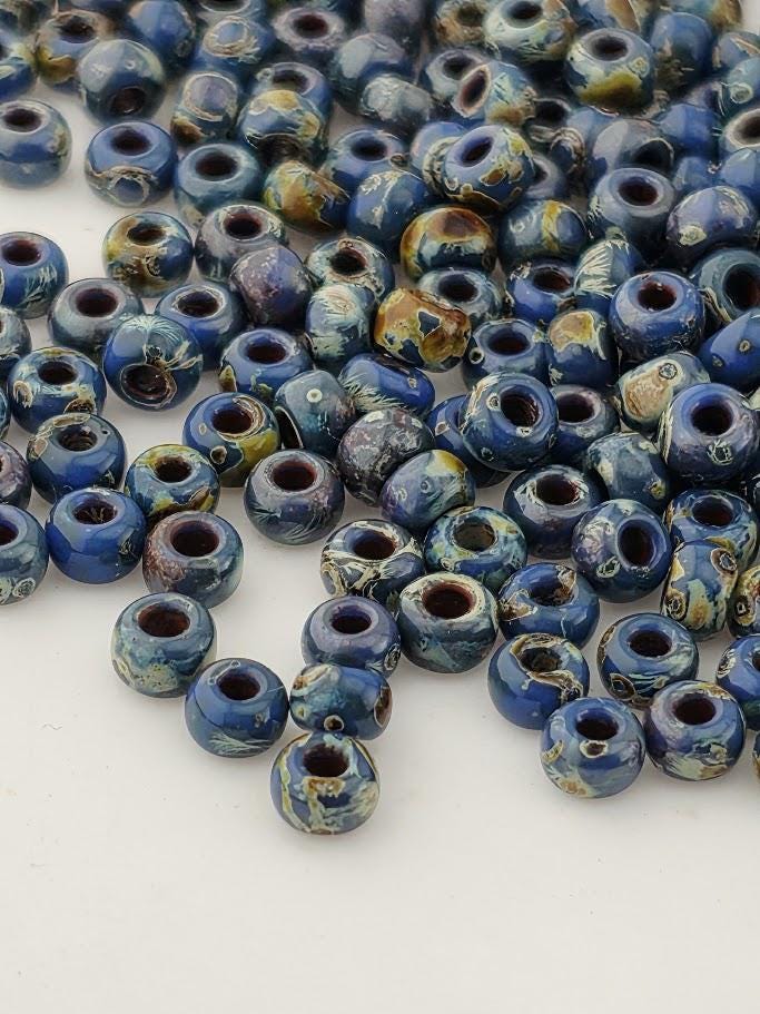 Dark Cadet Blue PI Miyuki Rocaille Size 8/0 (20g pkg)