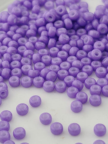 Dark Orchid Dyed Opaque Duracoat Miyuki Rocailles | Size 11 | 20g