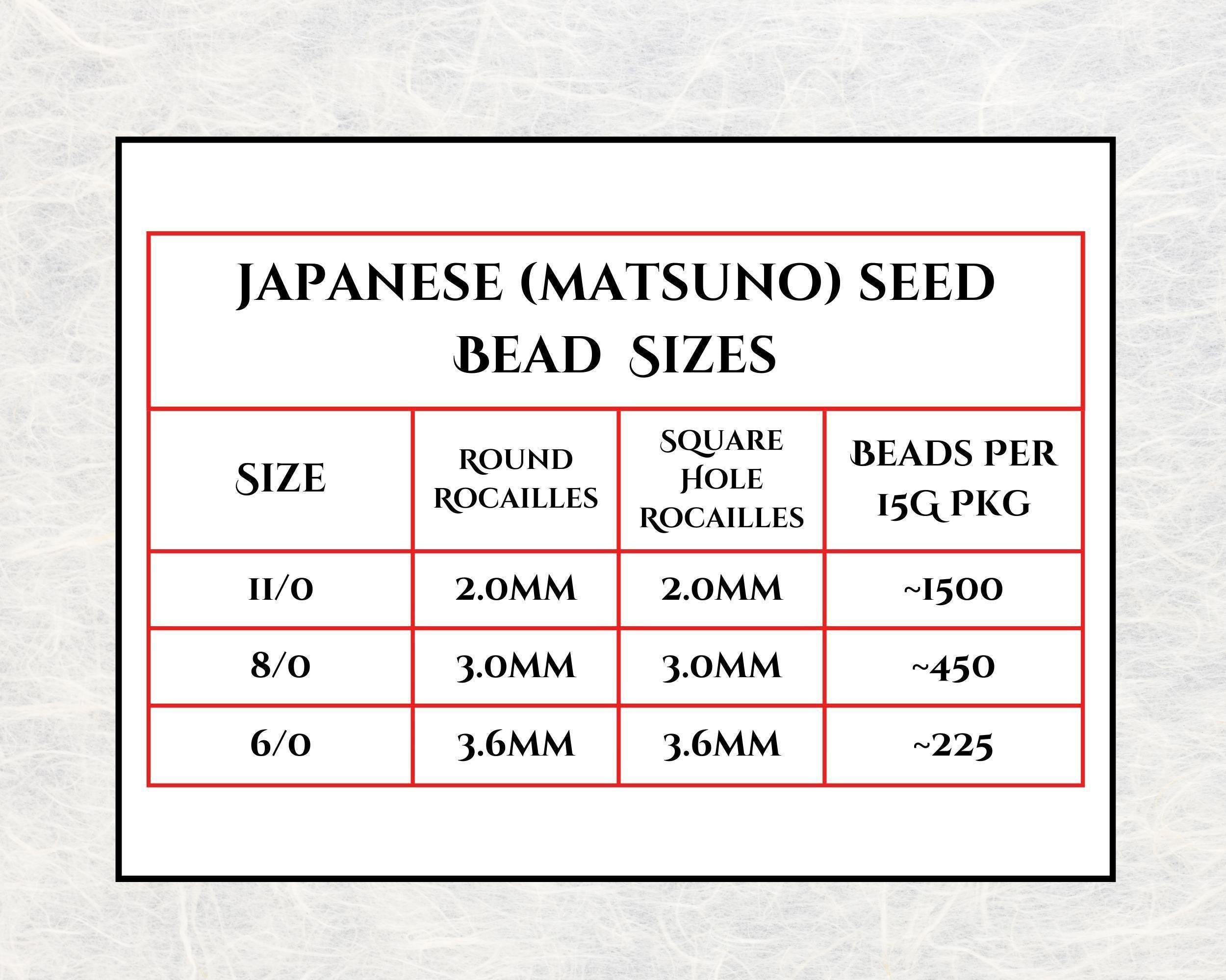8332SB Transparent Ruby Red Matte 8/0 Matsuno Seed Beads (15g, ~600 pcs)